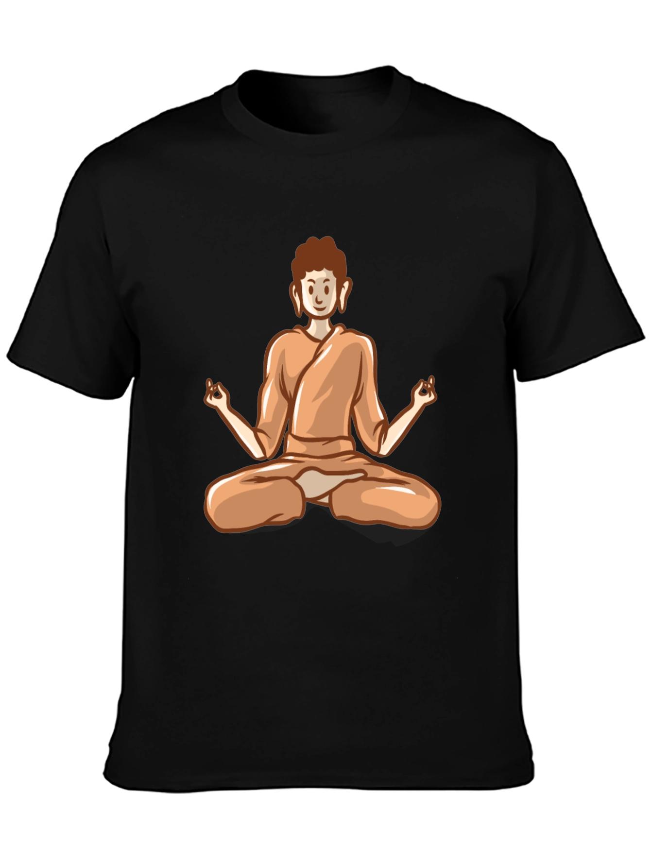 Buddha Meditation Graphic T-Shirt - Spiritual Zen Style