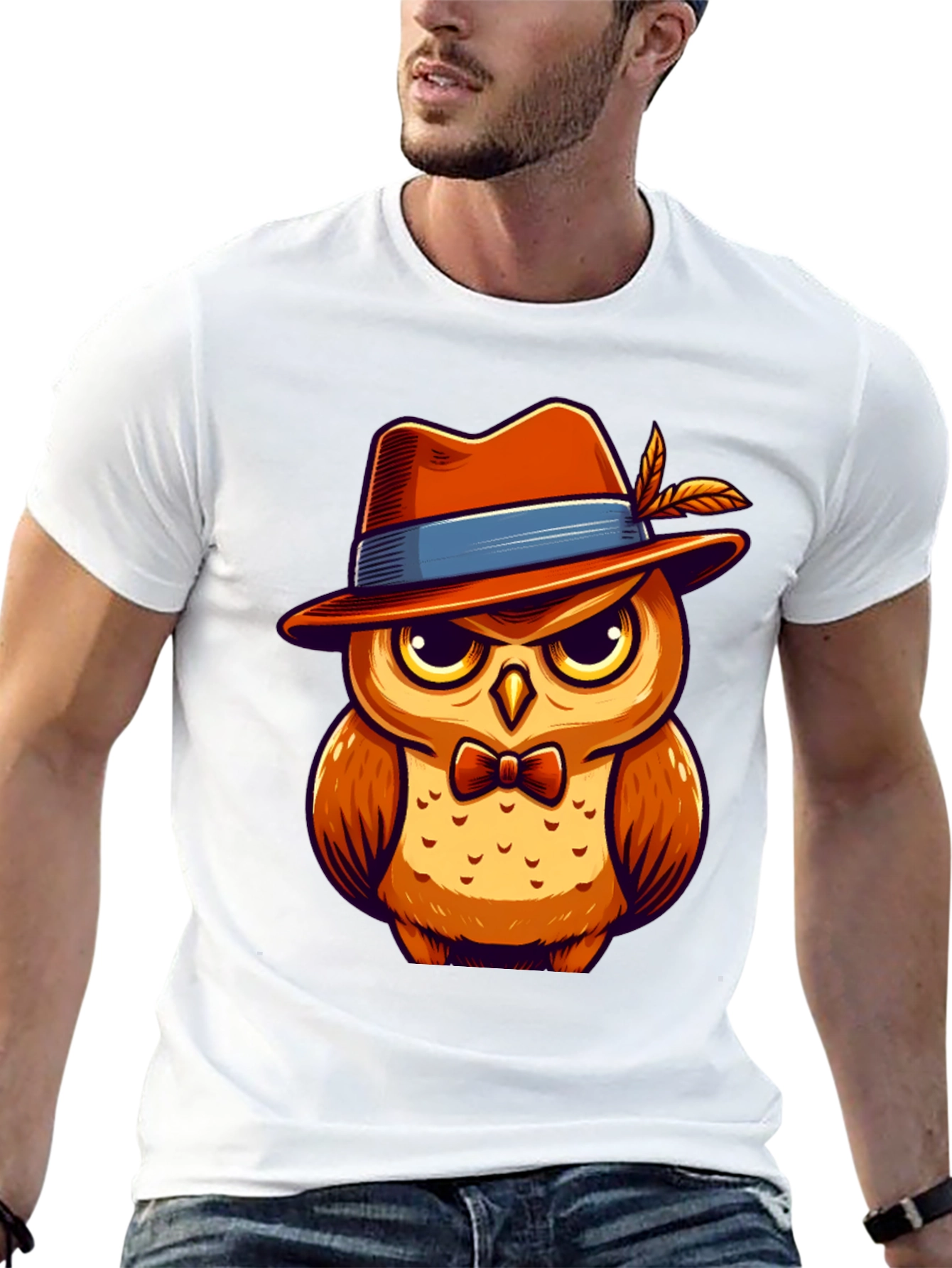 Stylish Owl T-Shirt
