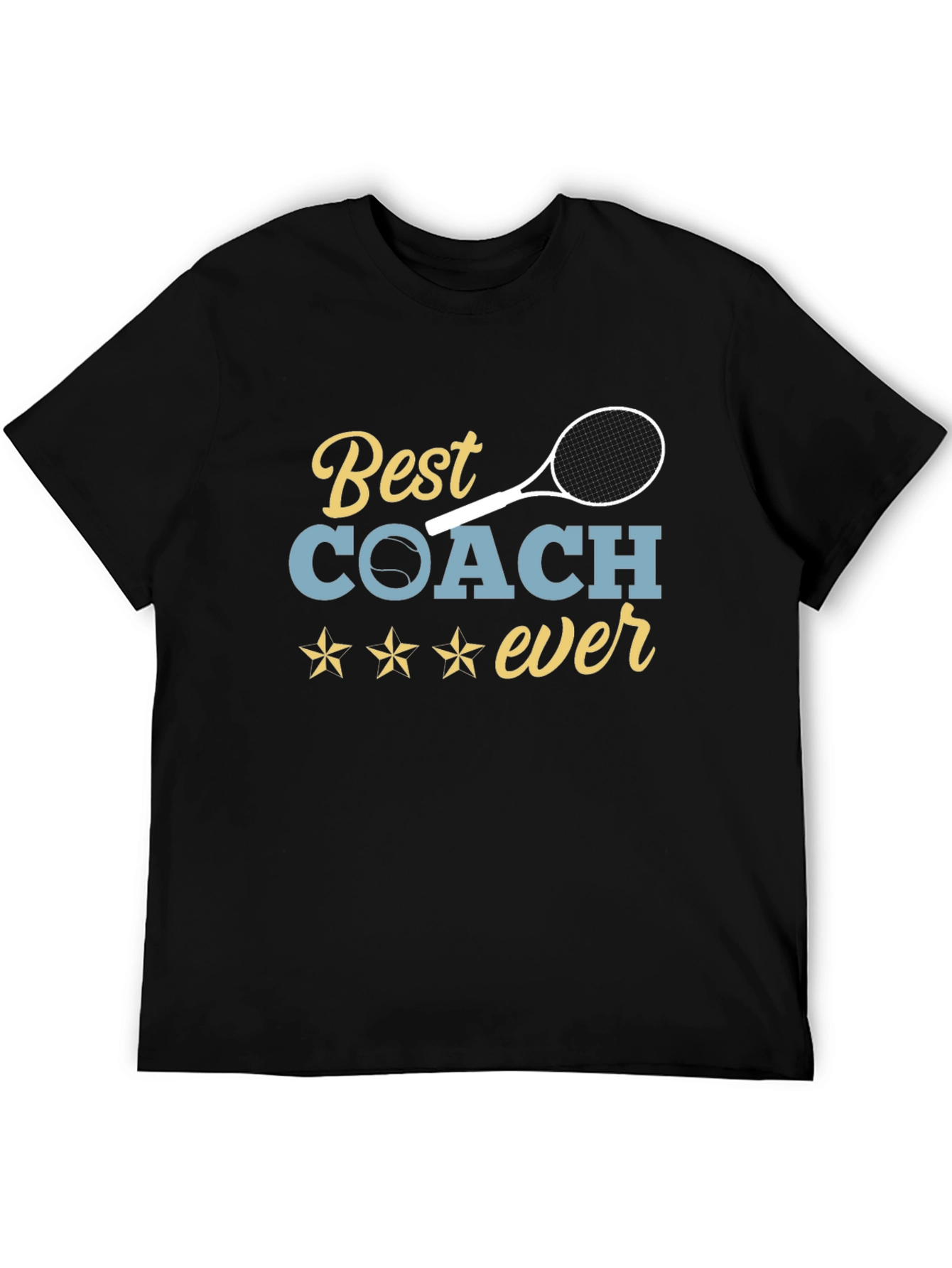 Best Coach Ever Tennis T-Shirt