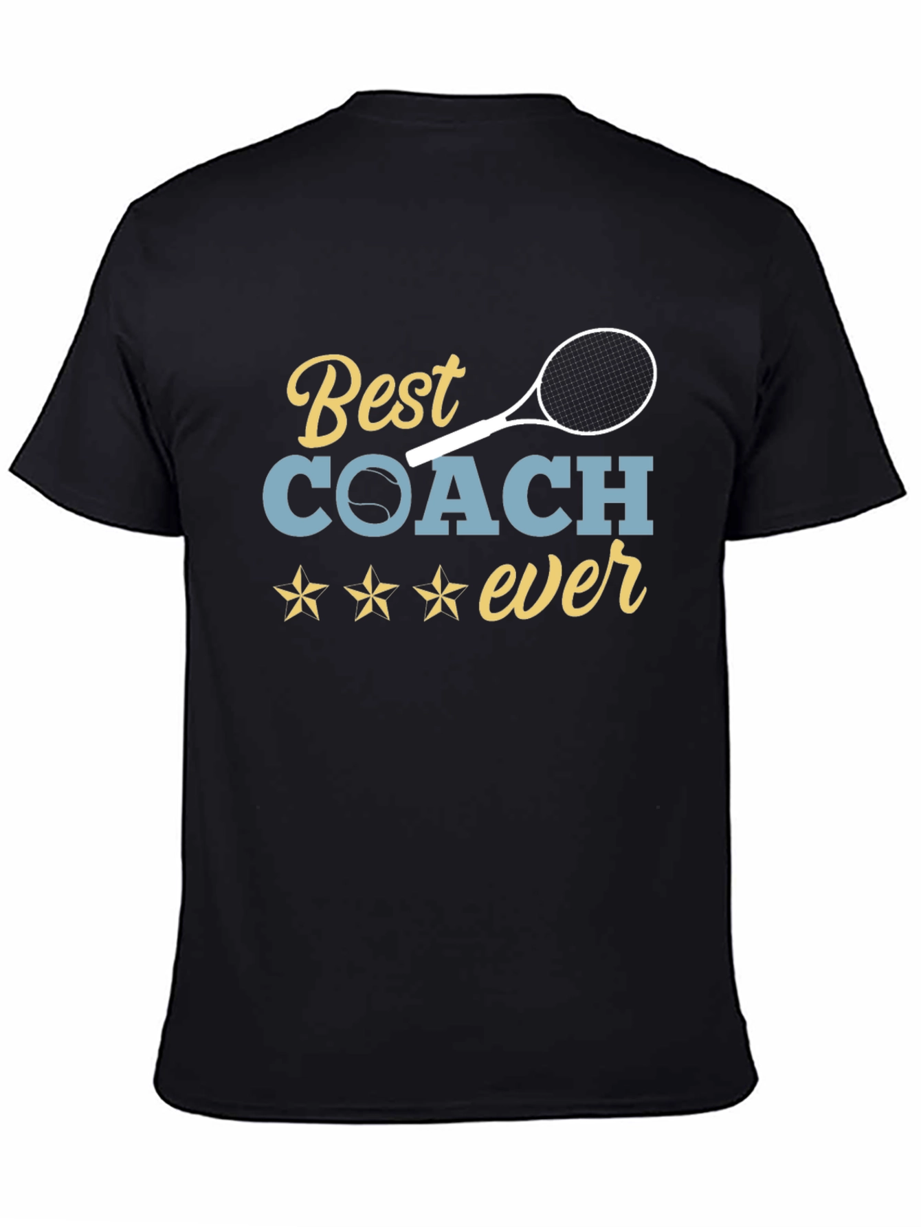 Best Coach Ever Tennis T-Shirt