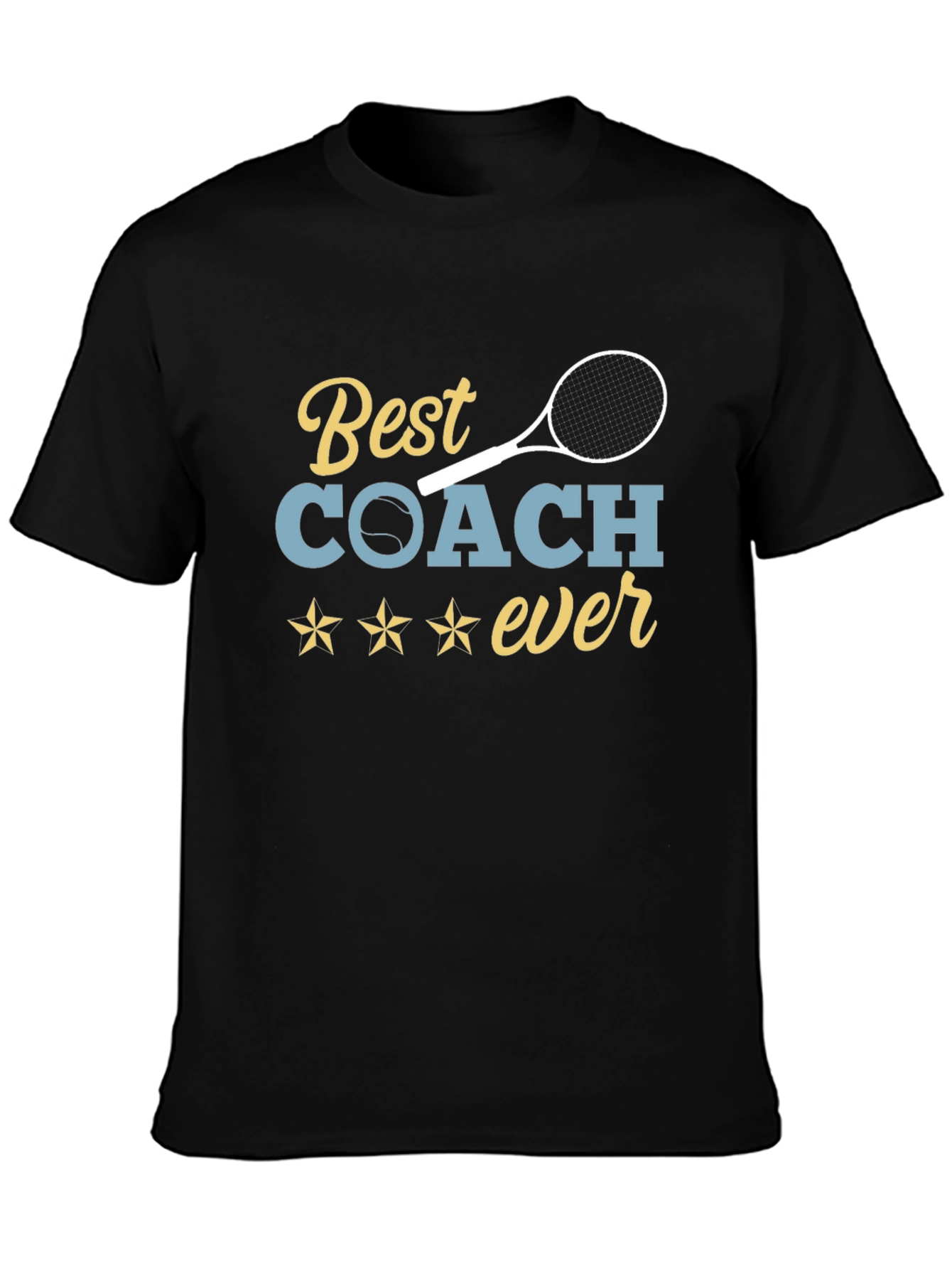 Best Coach Ever Tennis T-Shirt