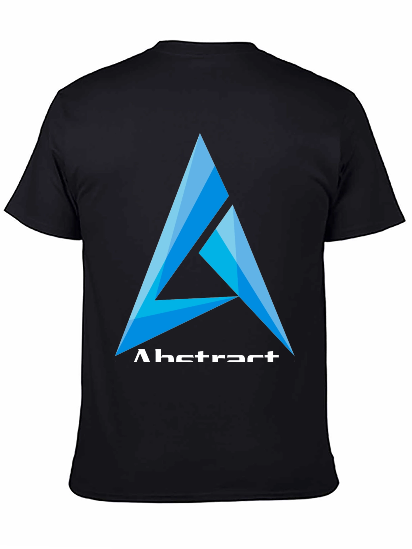 Abstract Logo Black T-Shirt