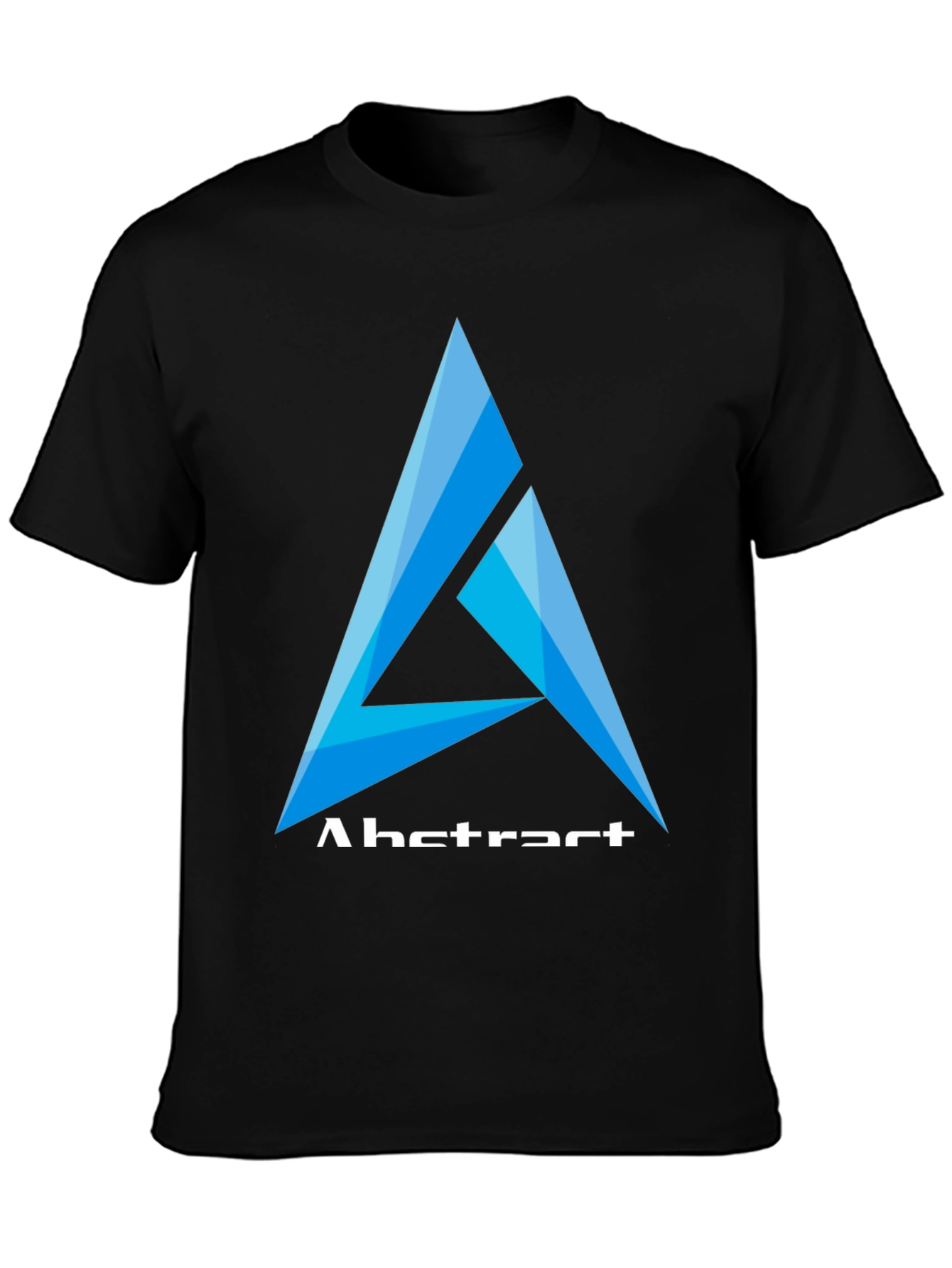 Abstract Logo Black T-Shirt