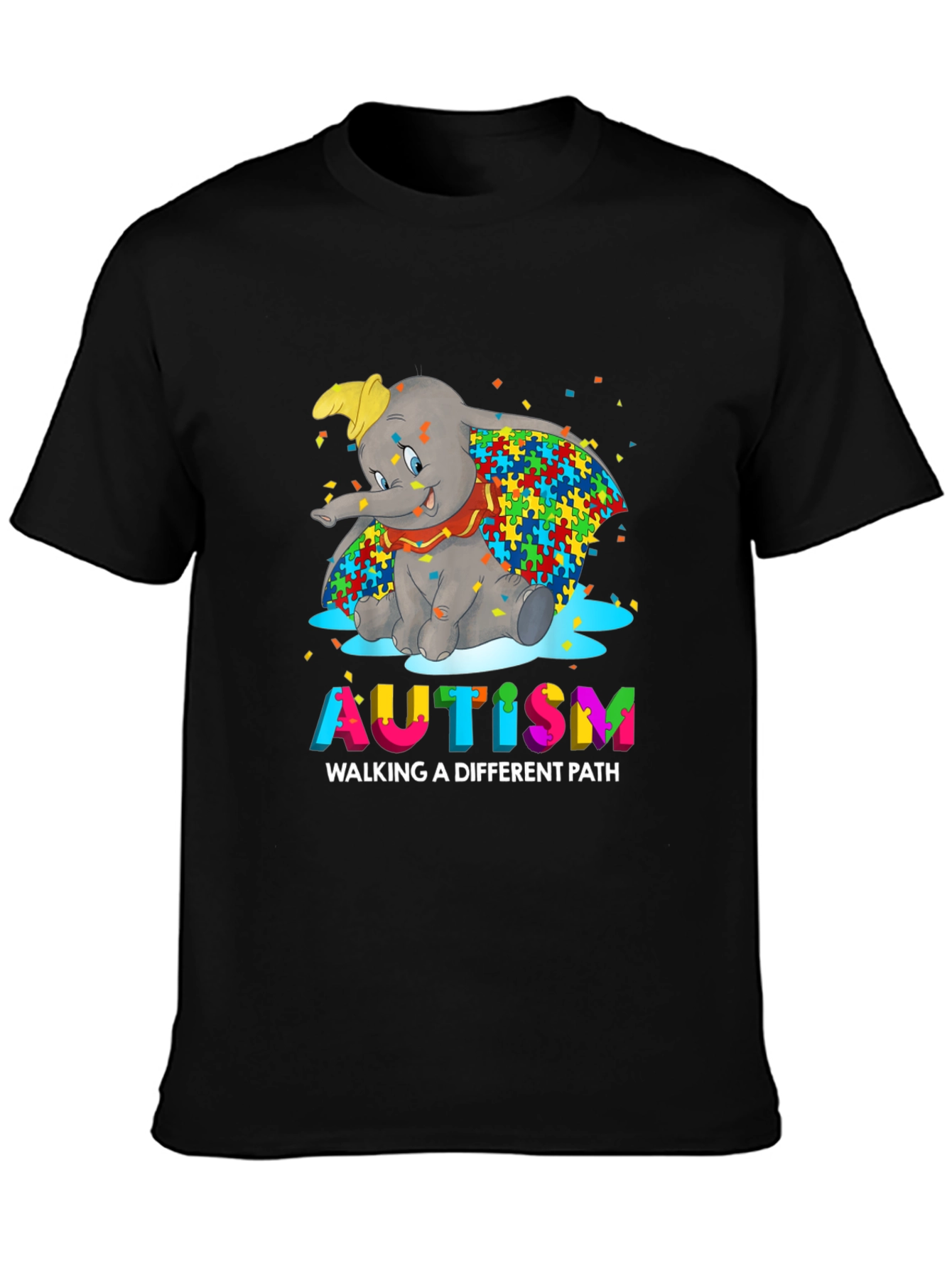 Autism Awareness Dumbo T-Shirt
