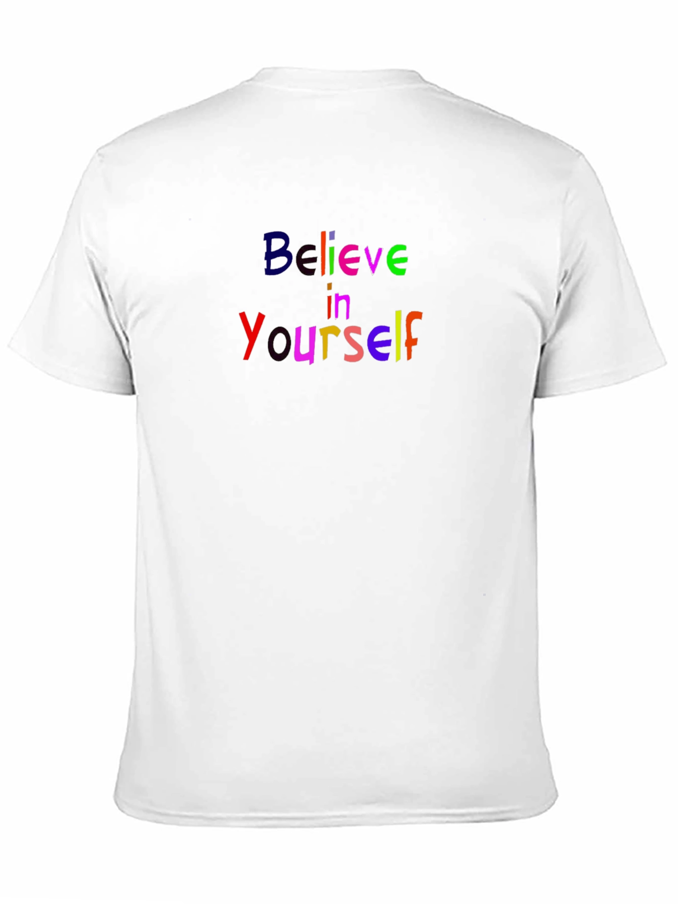 Believe In Yourself Black Tee