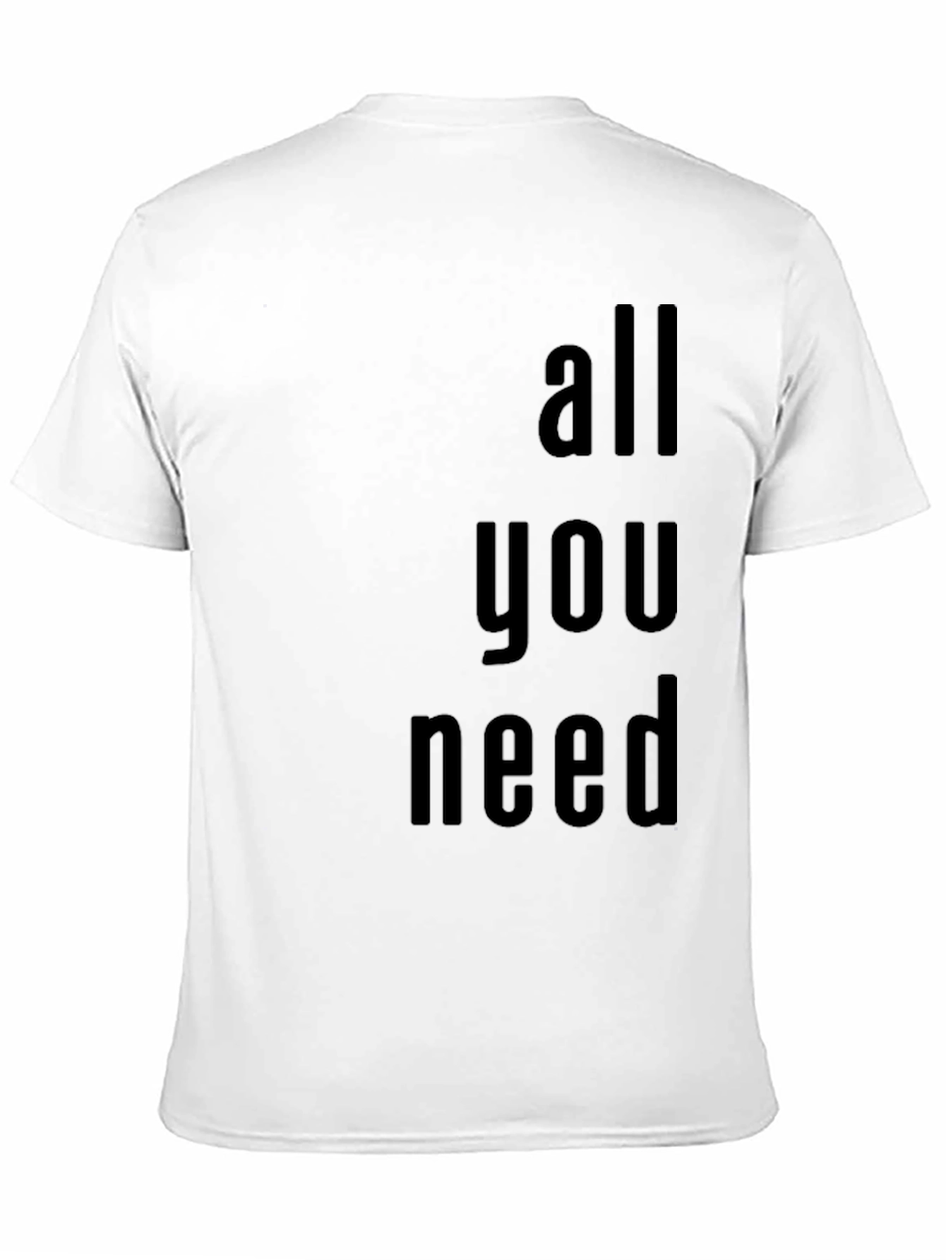 All You Need Graphic Tee - Black