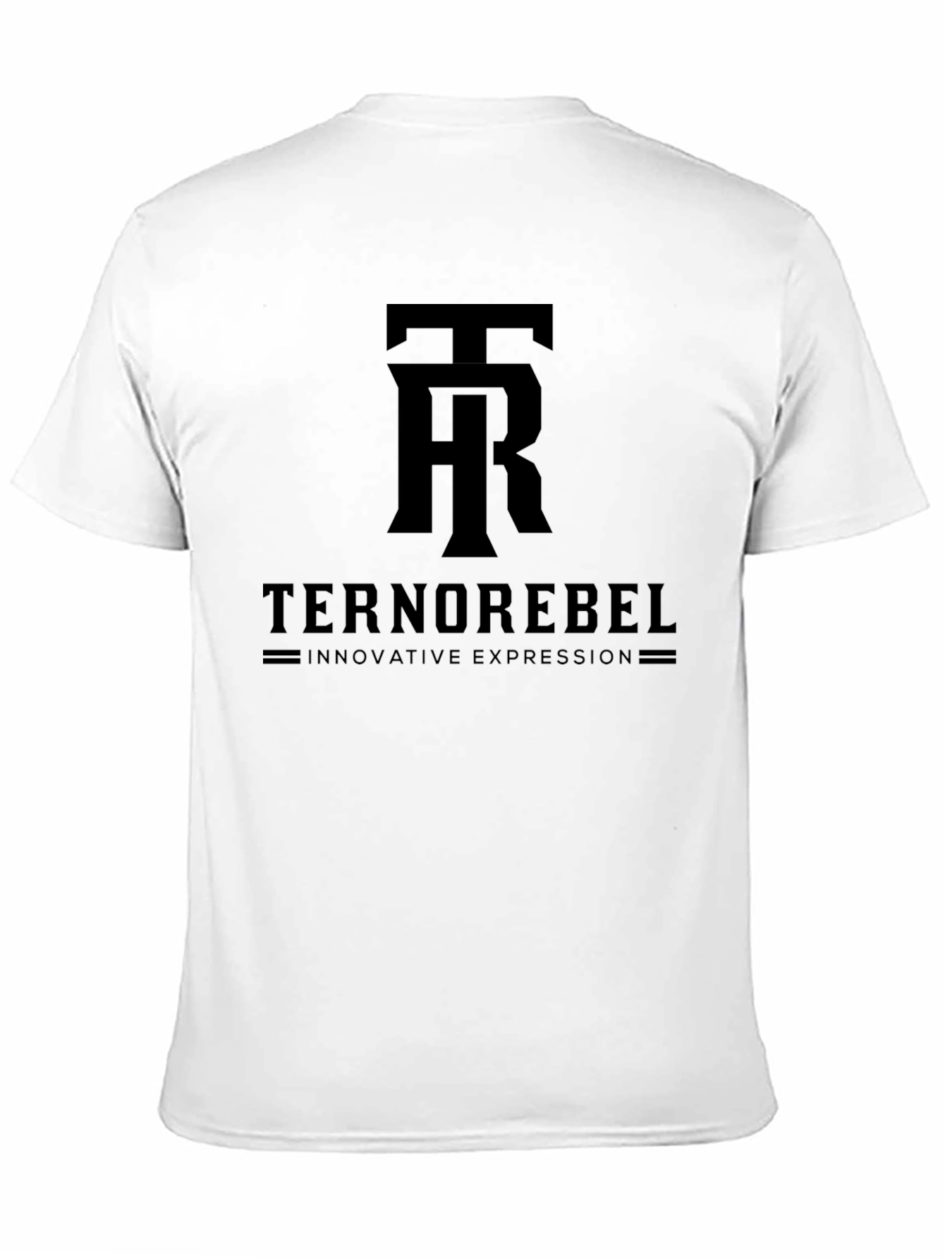 Terno Rebel Black Graphic Tee - Innovative Expression
