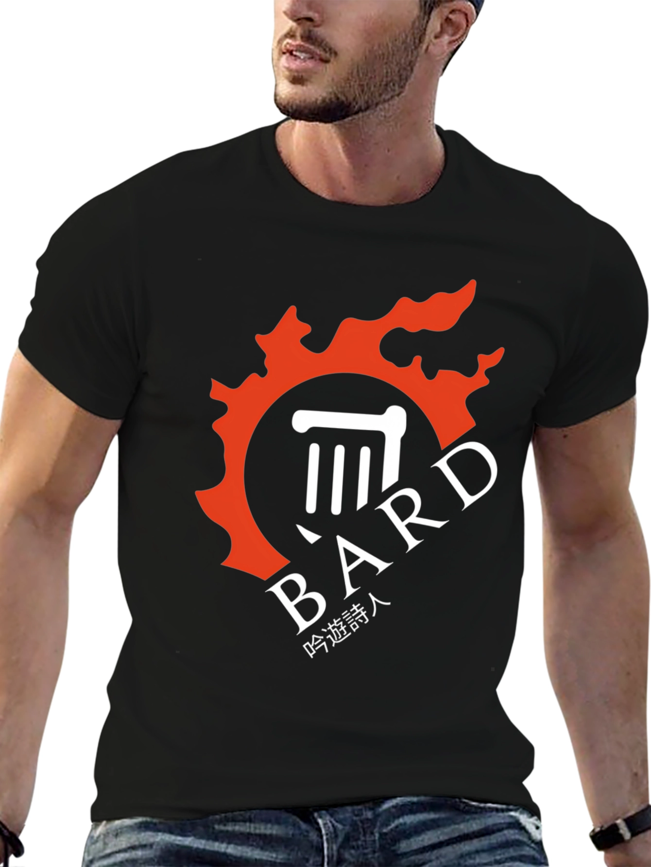 Bard Class Emblem Black T-Shirt