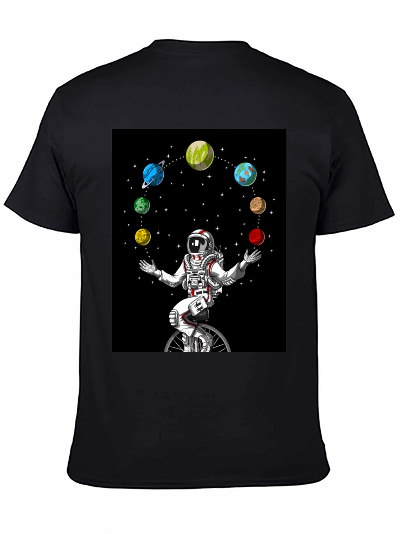 Astronaut Juggling Planets T-Shirt