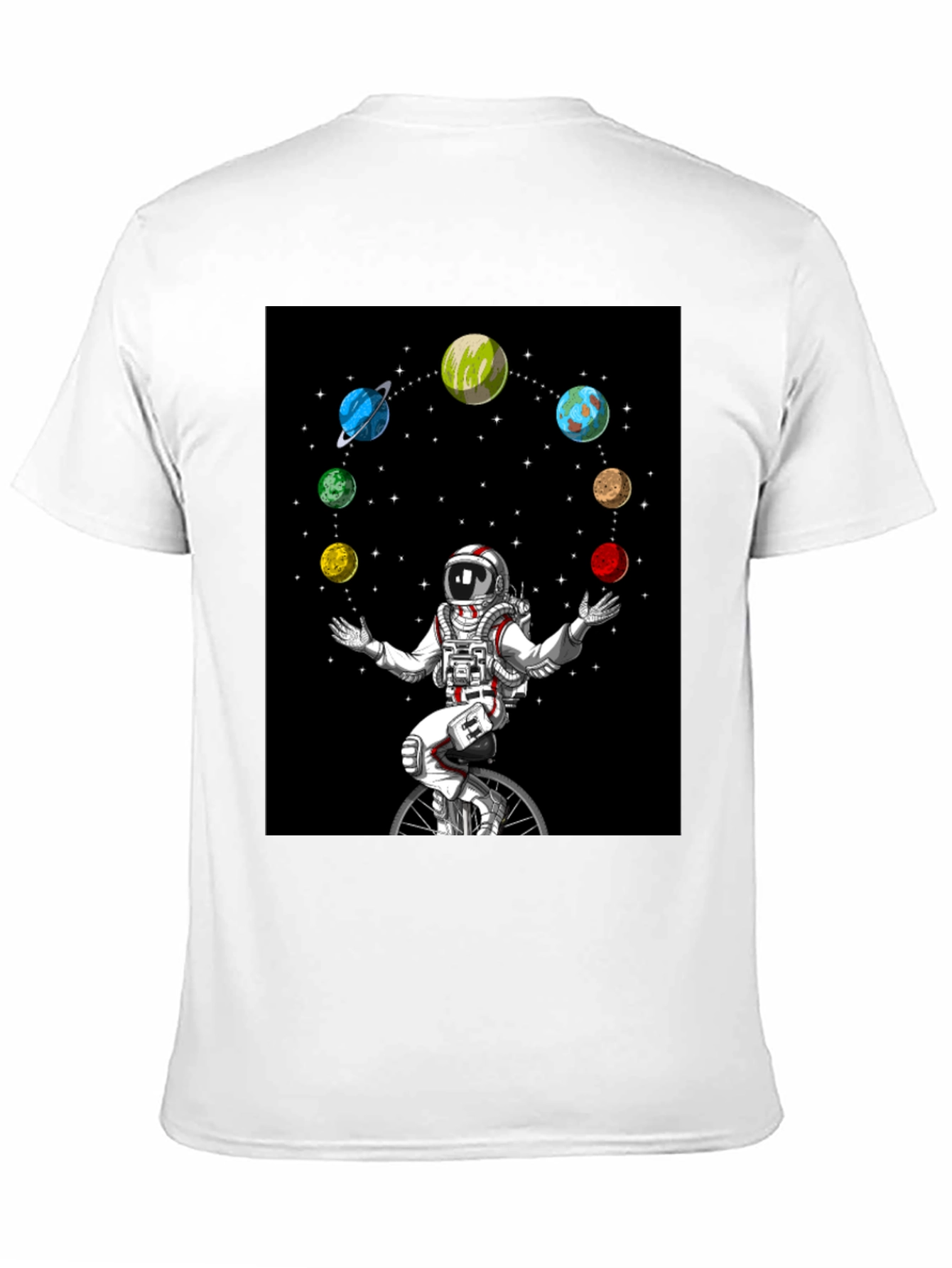 Astronaut Juggling Planets T-Shirt