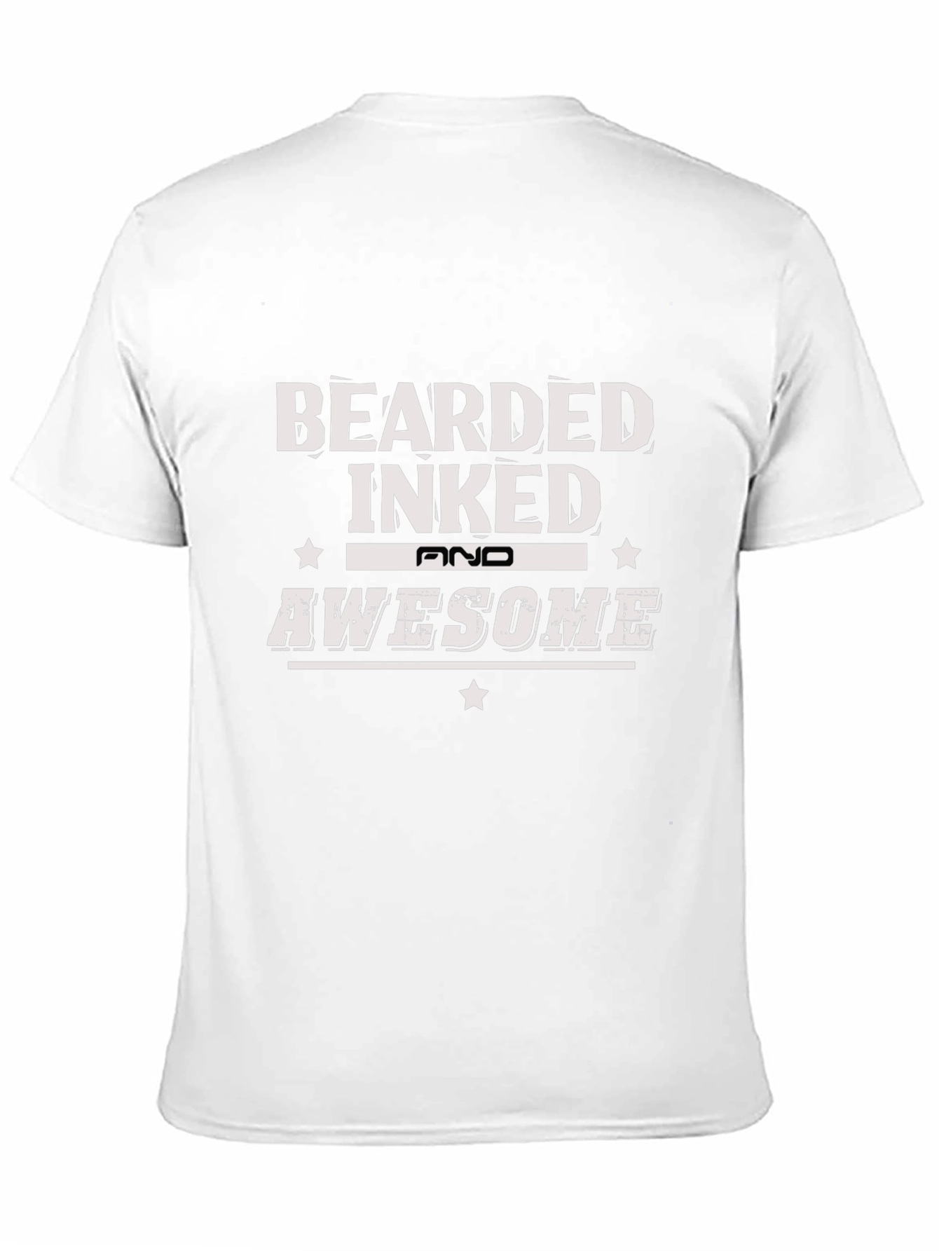 Bearded Inked Awesome Graphic T-Shirt