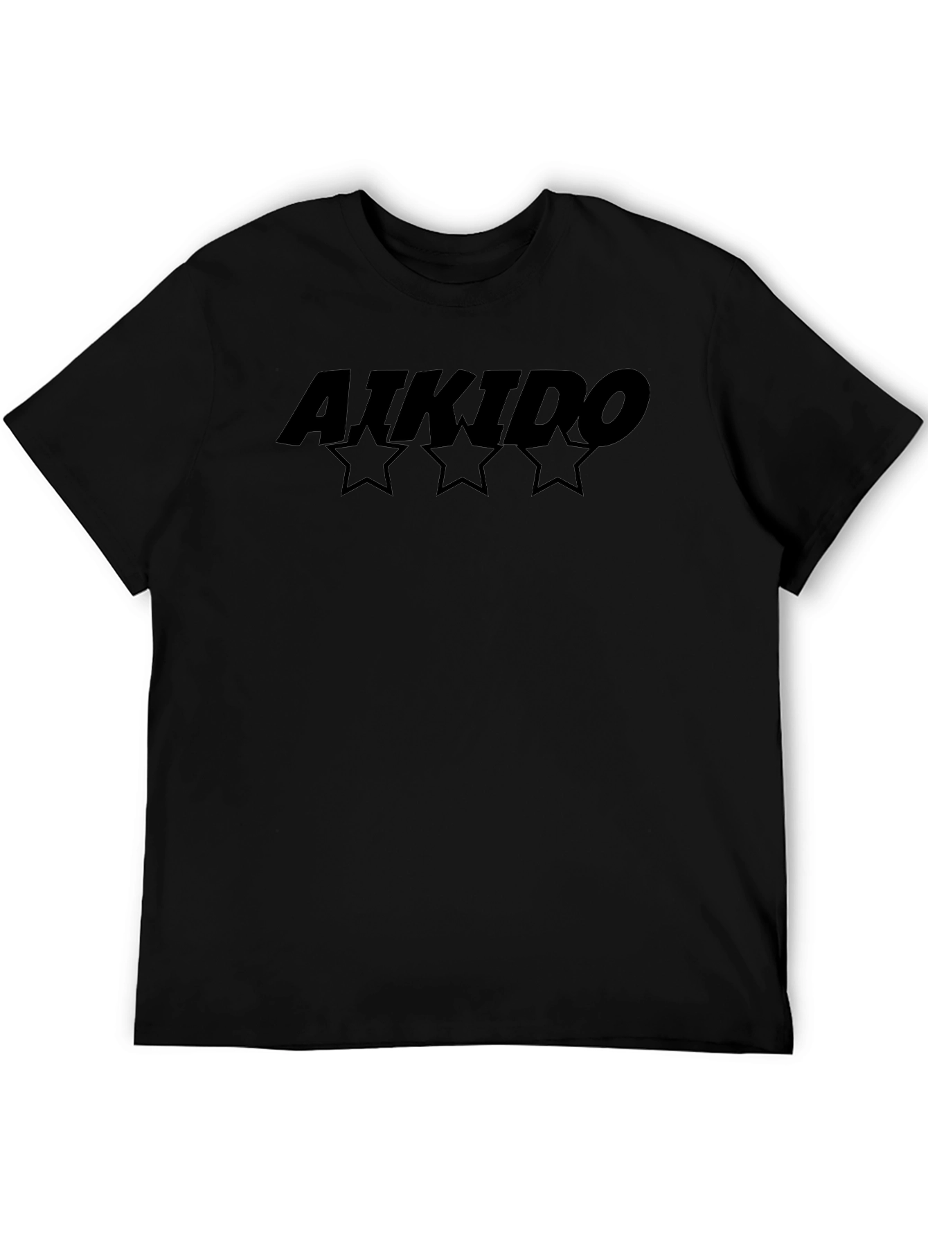 Aikido Star Graphic T-Shirt - Martial Arts Tee