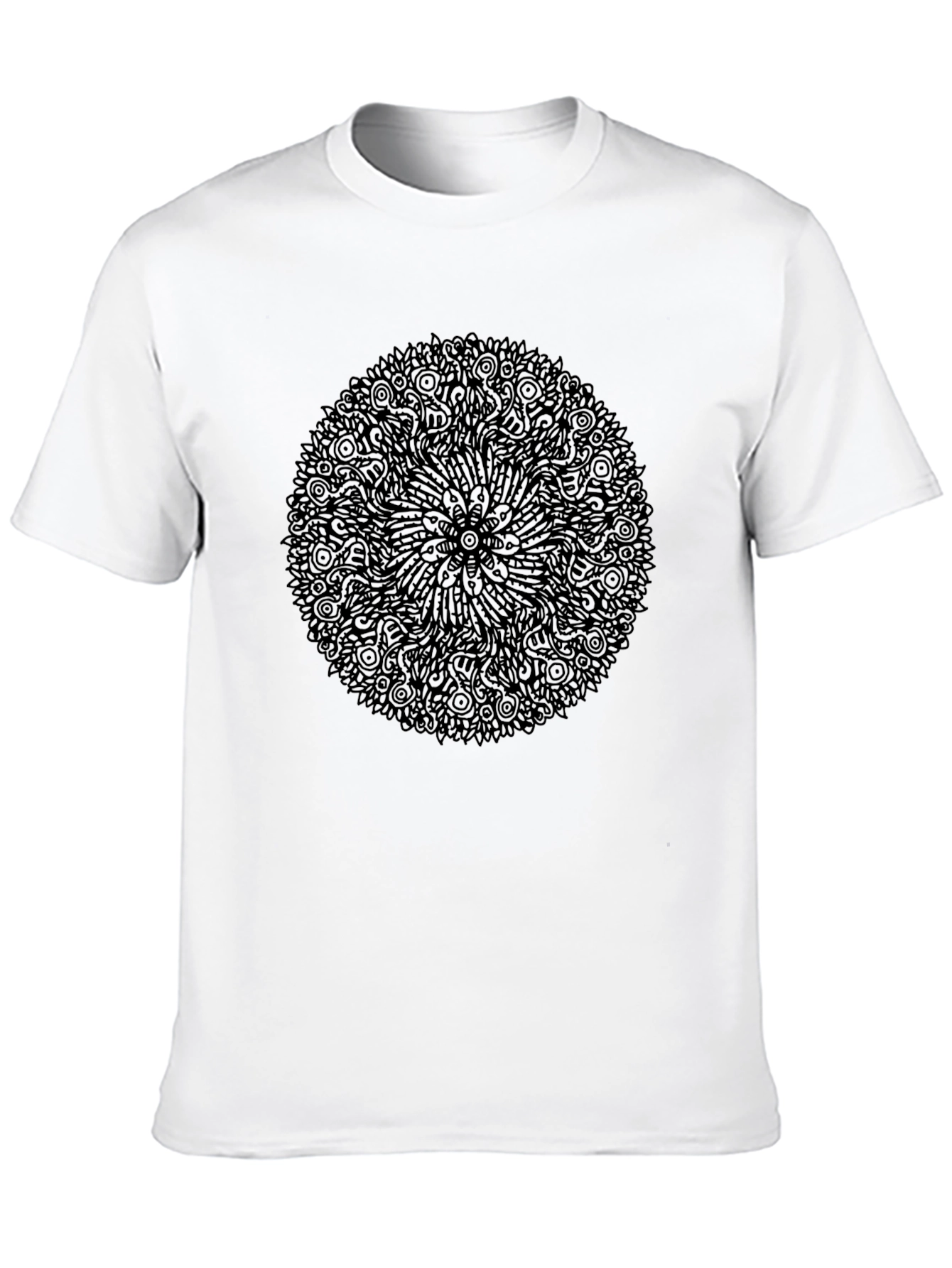 Black Mandala Graphic Tee
