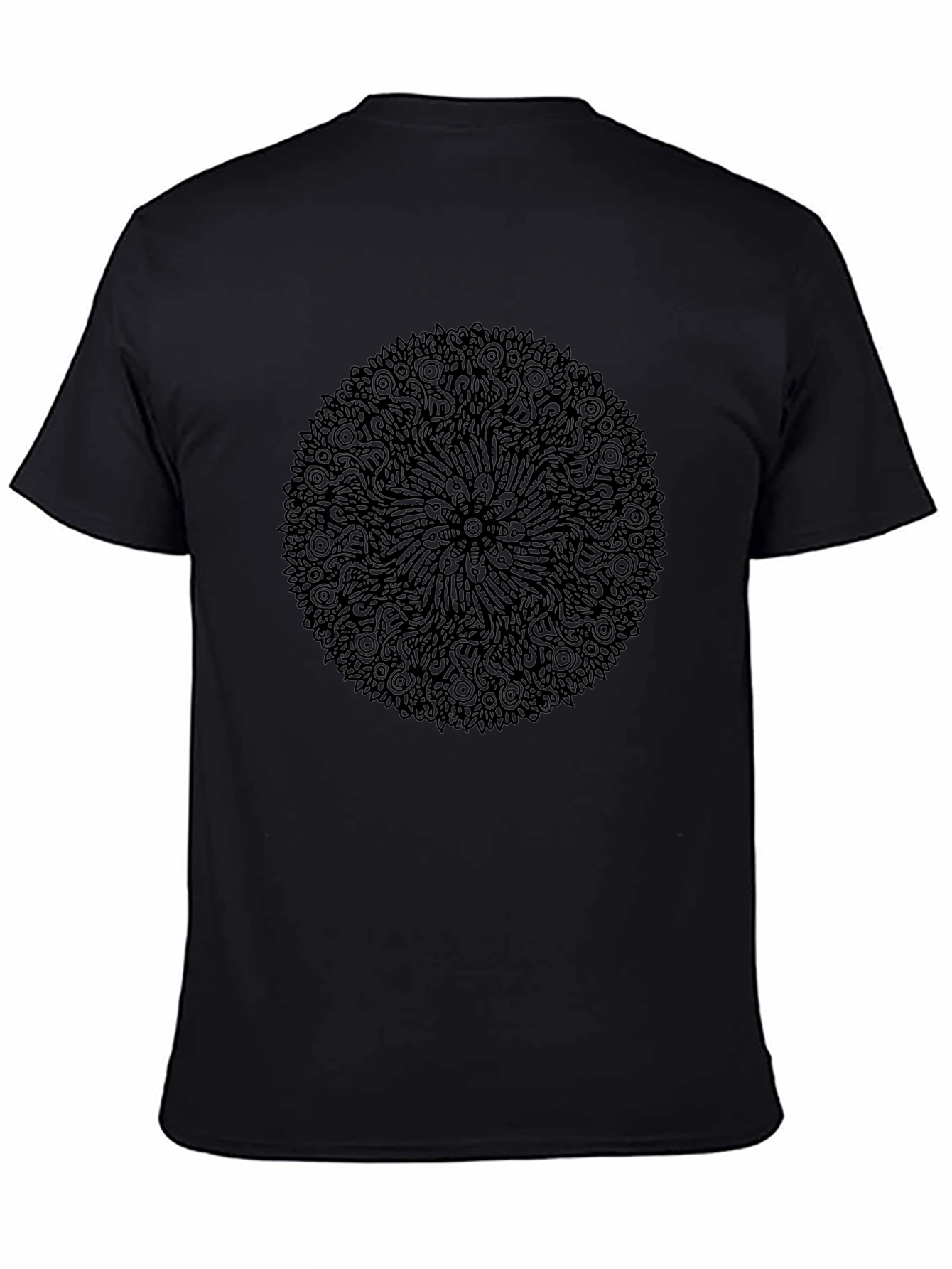 Black Mandala Graphic Tee