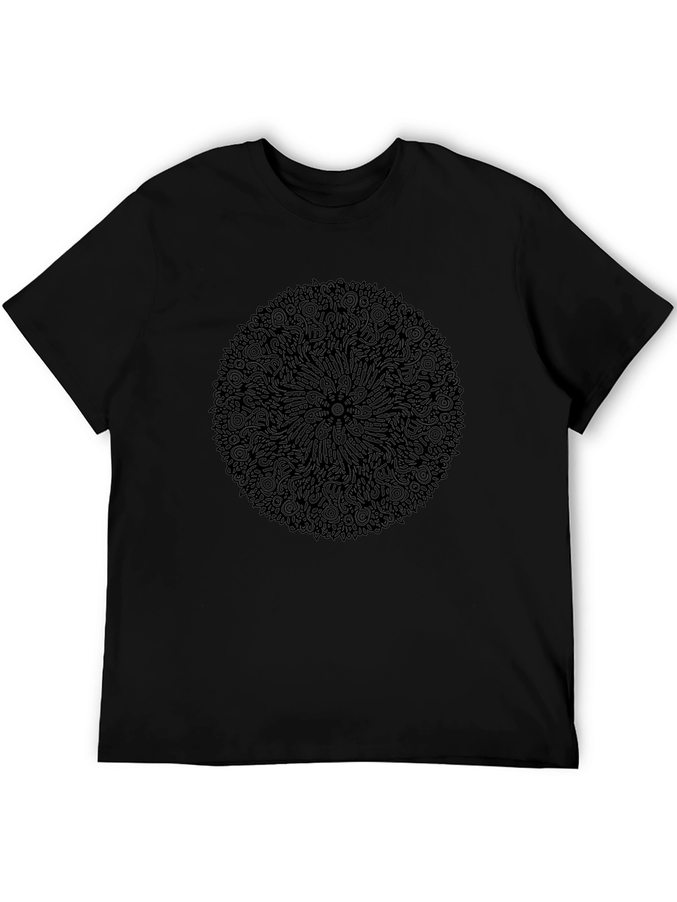 Black Mandala Graphic Tee