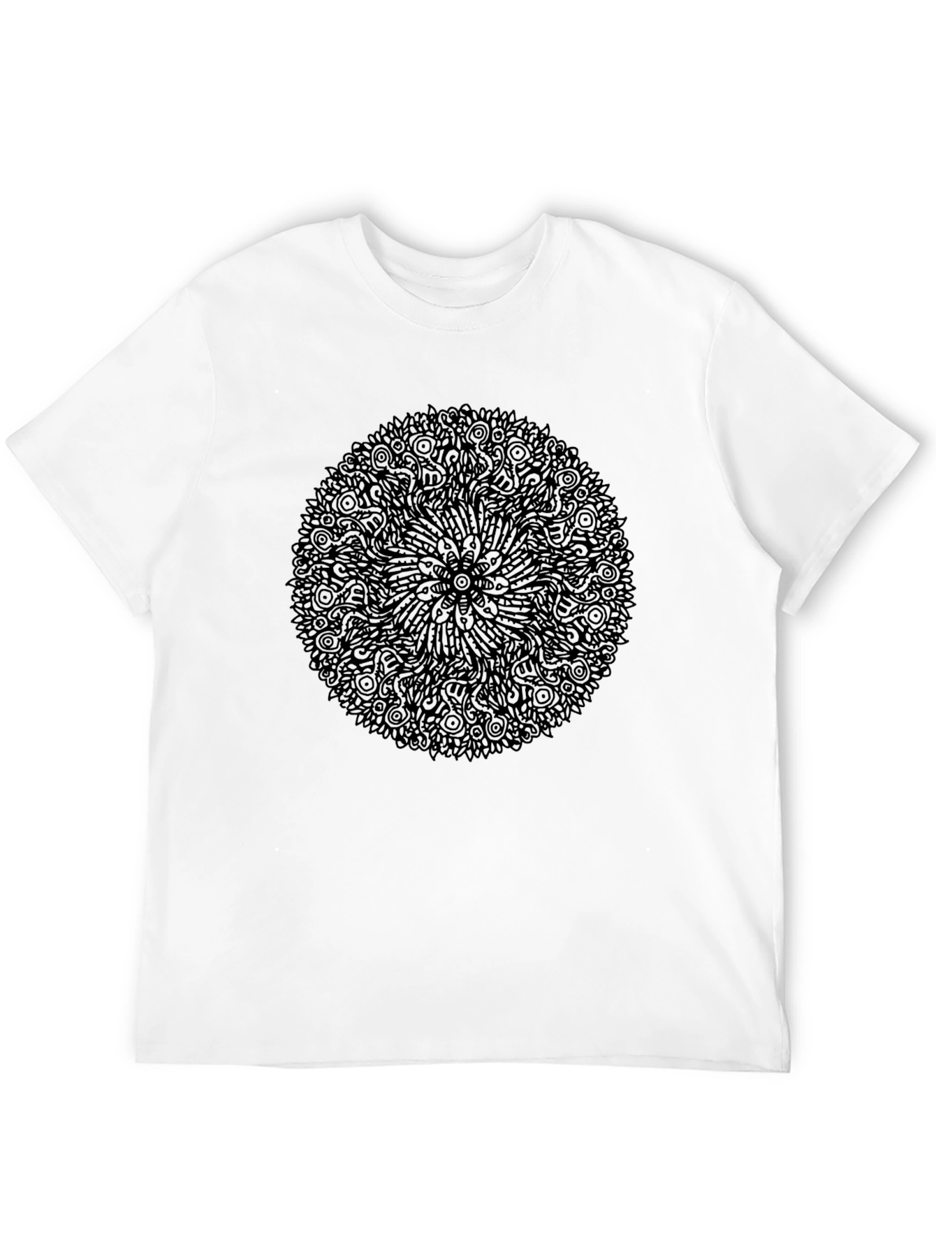Black Mandala Graphic Tee