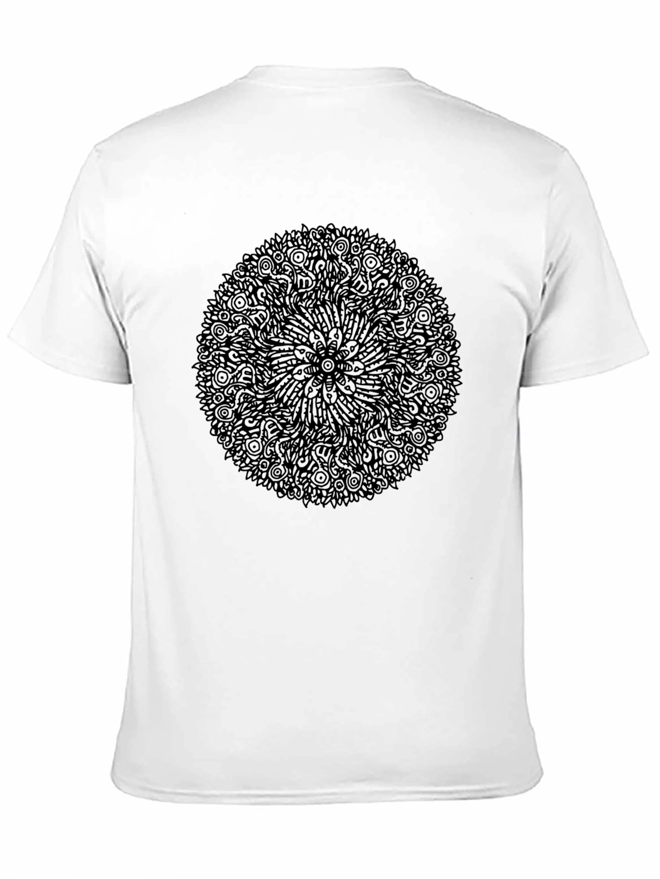 Black Mandala Graphic Tee