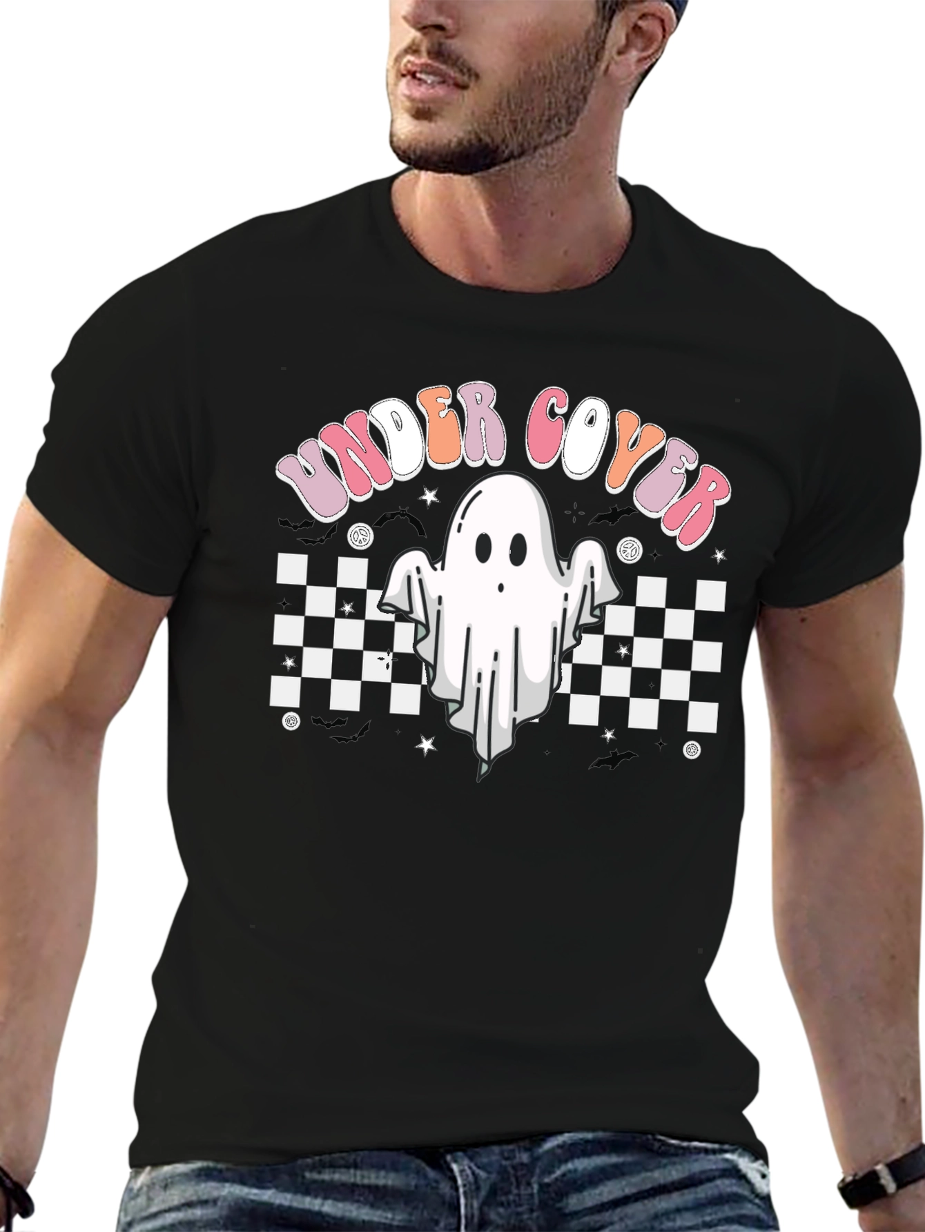 Under Cover Halloween Ghost T-Shirt