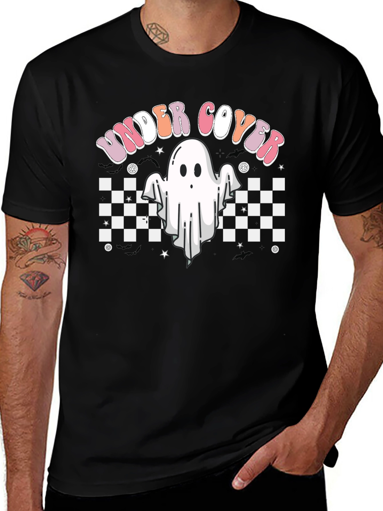 Under Cover Halloween Ghost T-Shirt