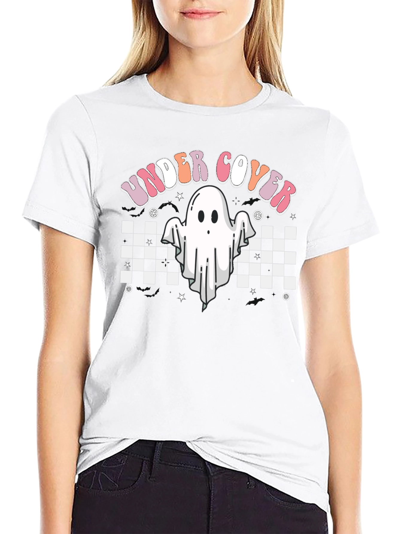 Under Cover Halloween Ghost T-Shirt