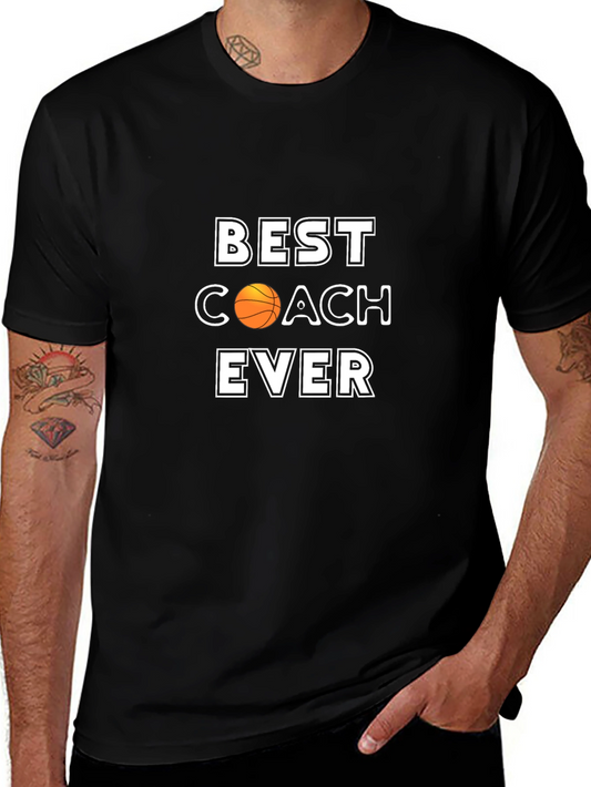 Best Coach Ever T-Shirt | Basketball Gift
