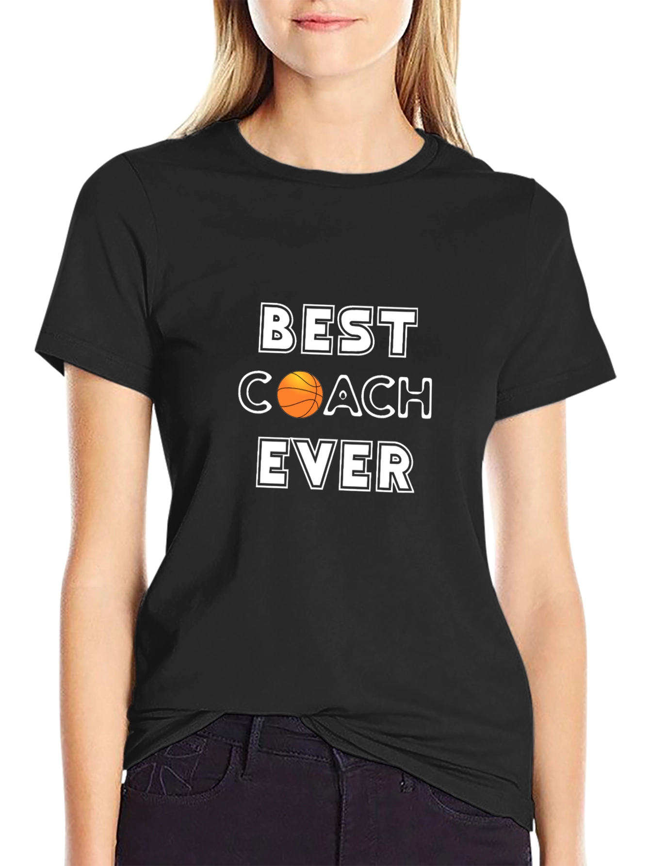 Best Coach Ever T-Shirt | Basketball Gift
