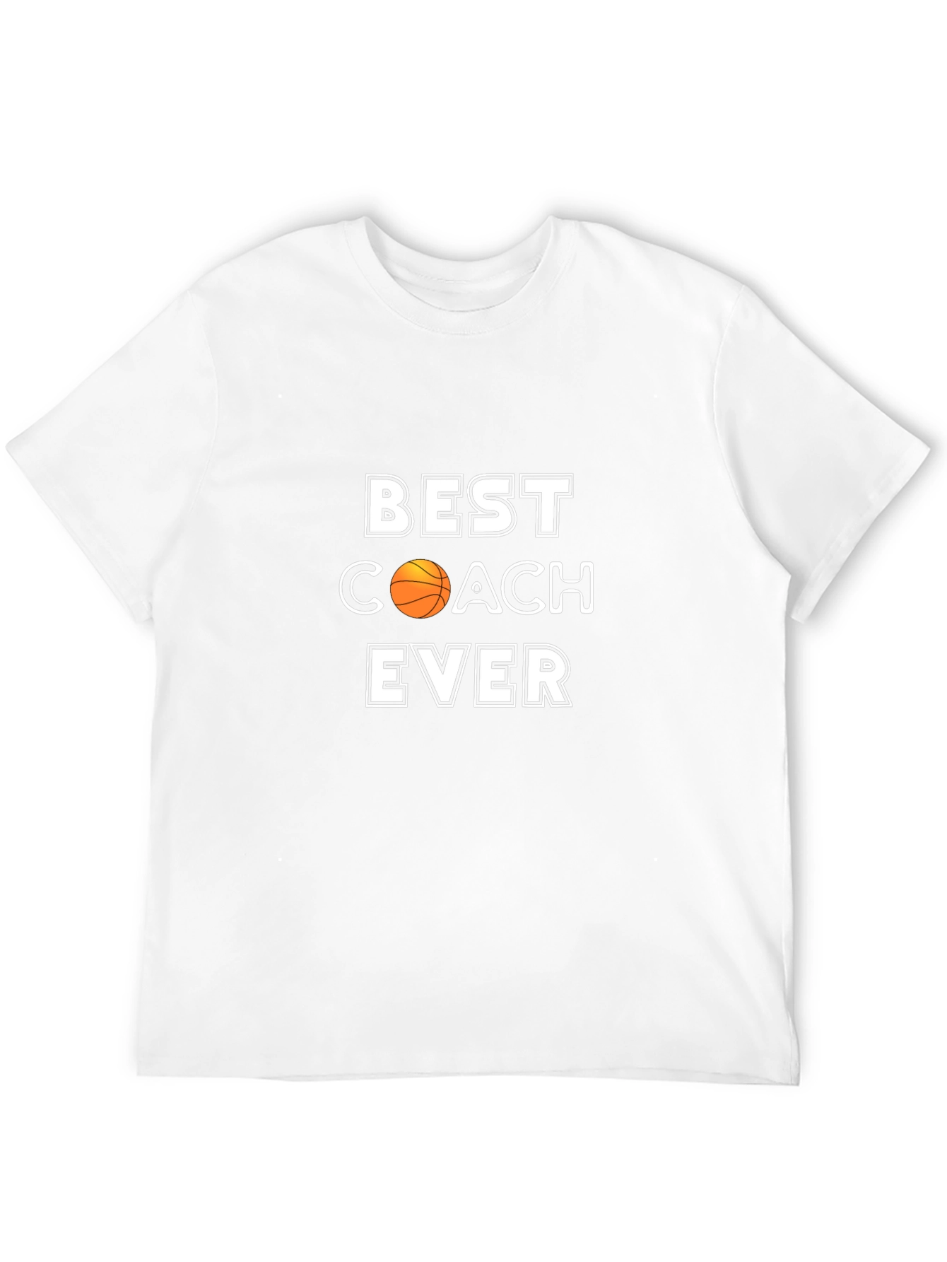 Best Coach Ever T-Shirt | Basketball Gift
