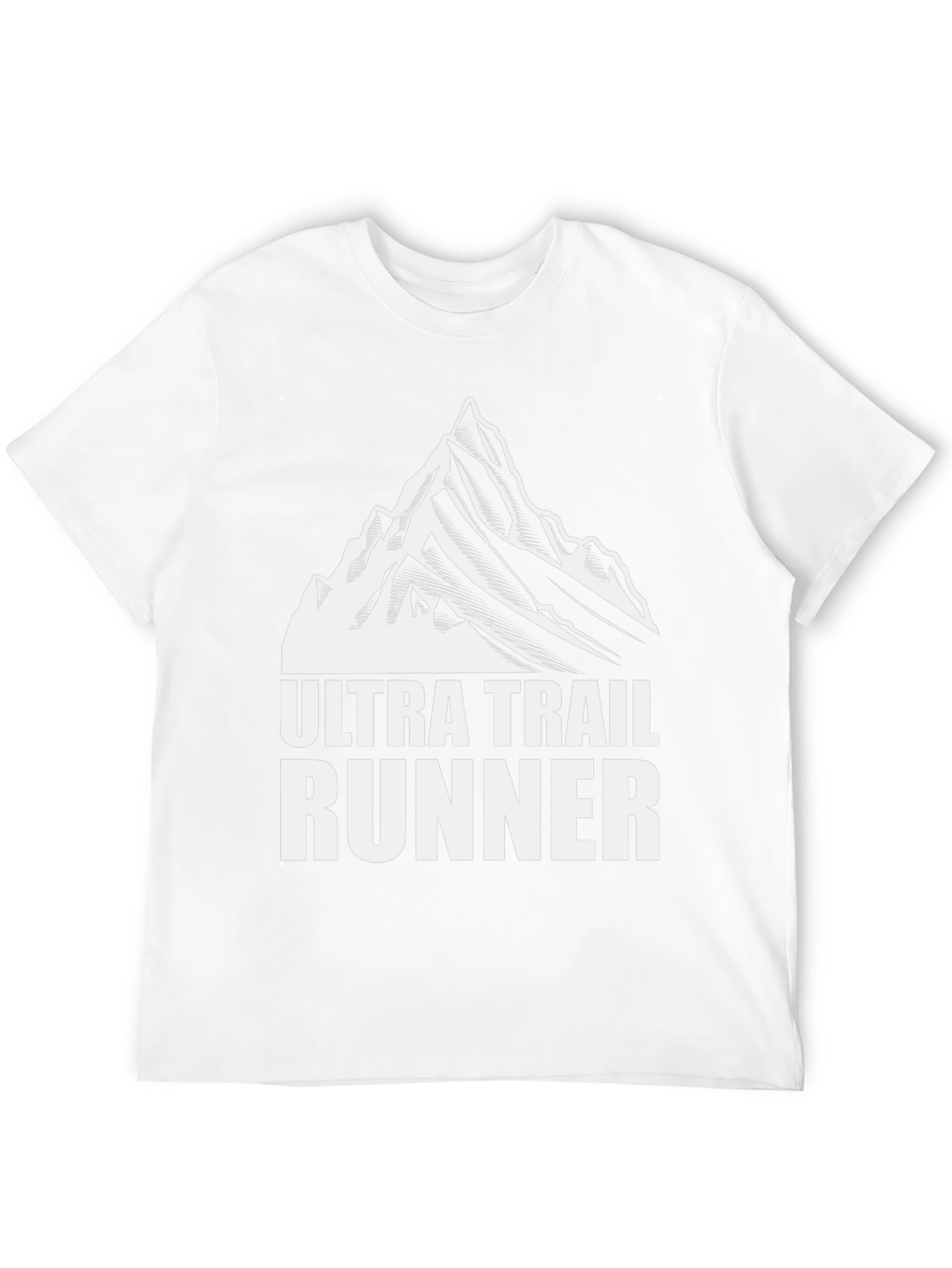 Ultra Trail Runner Graphic T-Shirt - Black