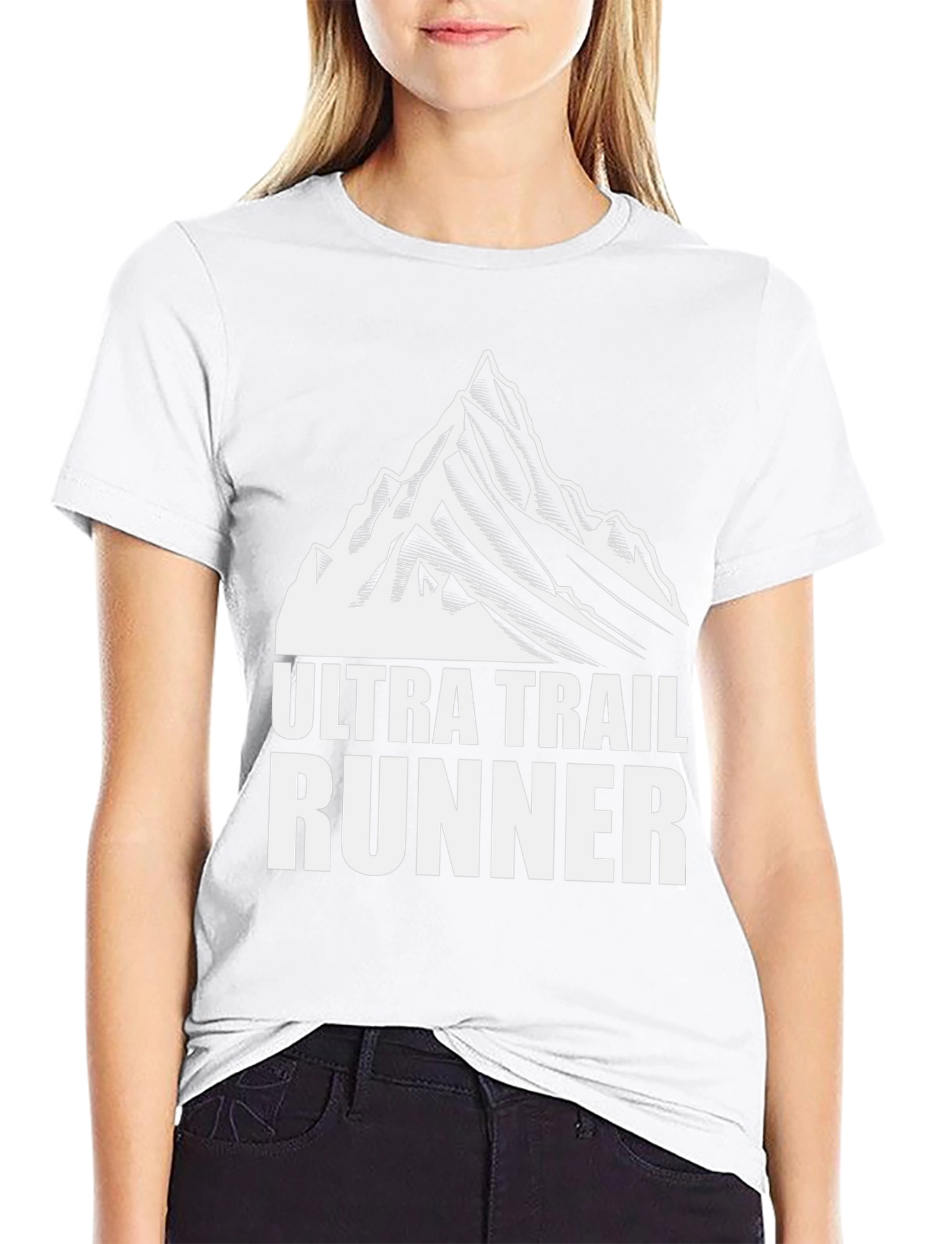 Ultra Trail Runner Graphic T-Shirt - Black