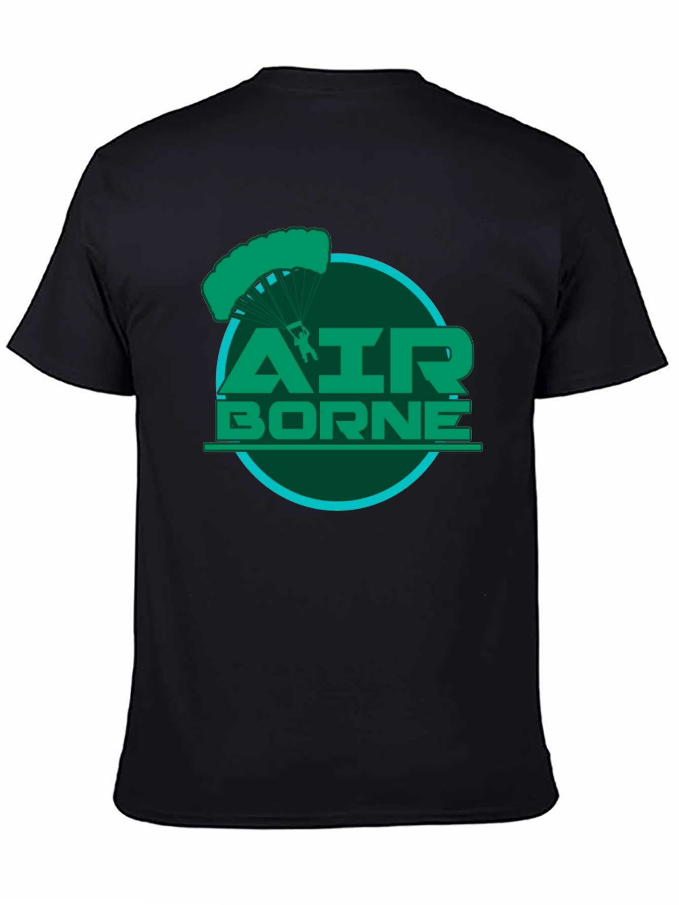 Airborne Parachute Graphic T-Shirt