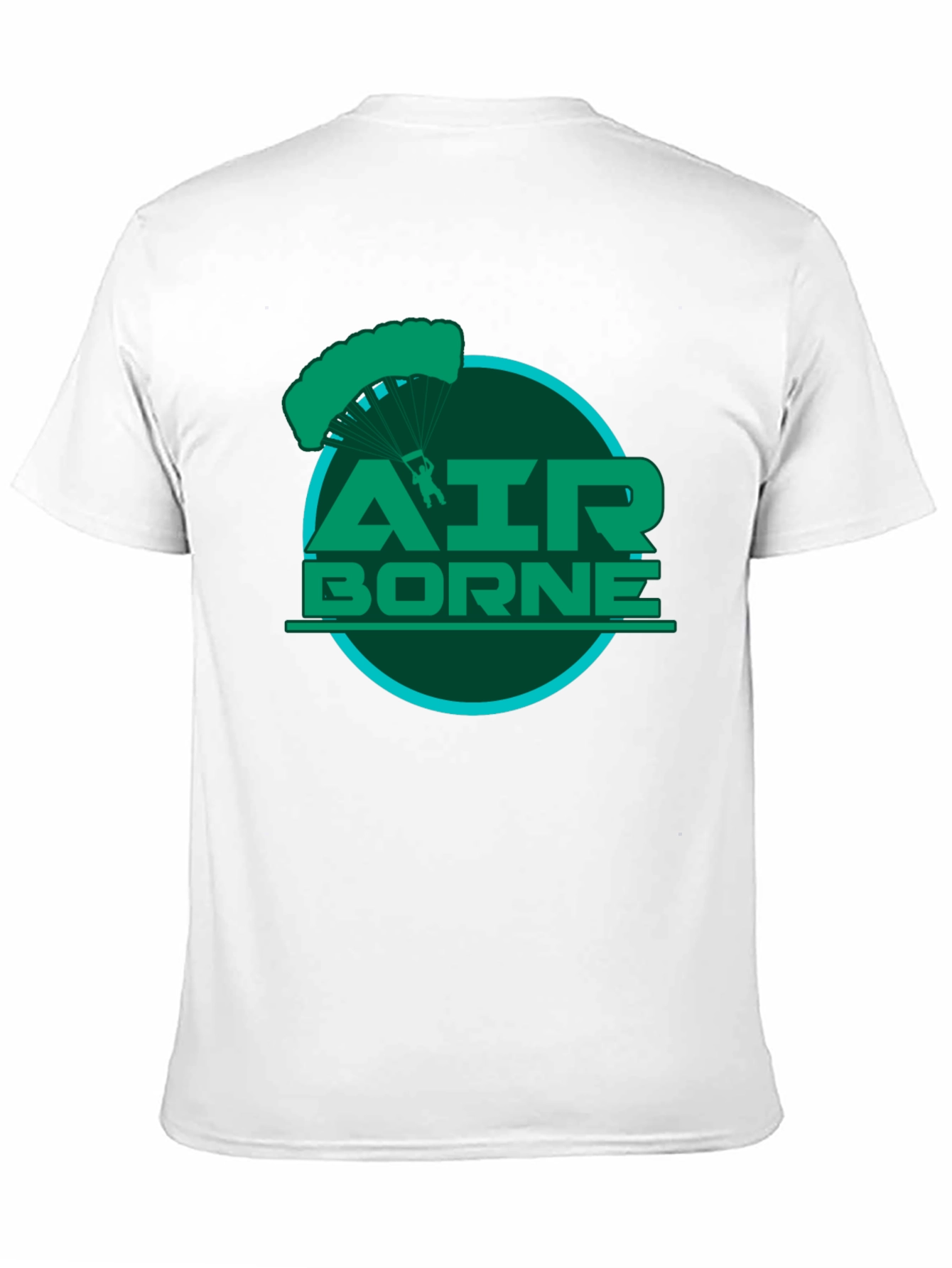 Airborne Parachute Graphic T-Shirt