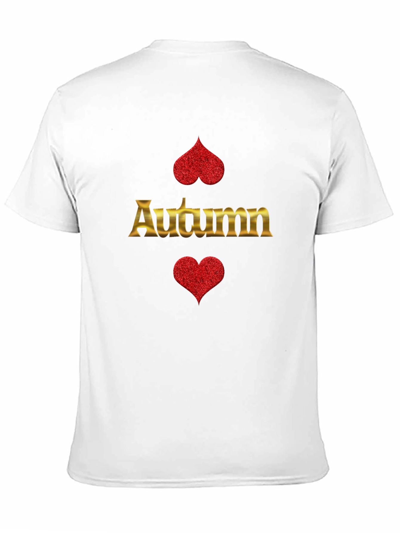 Autumn Heart Graphic Print T-Shirt