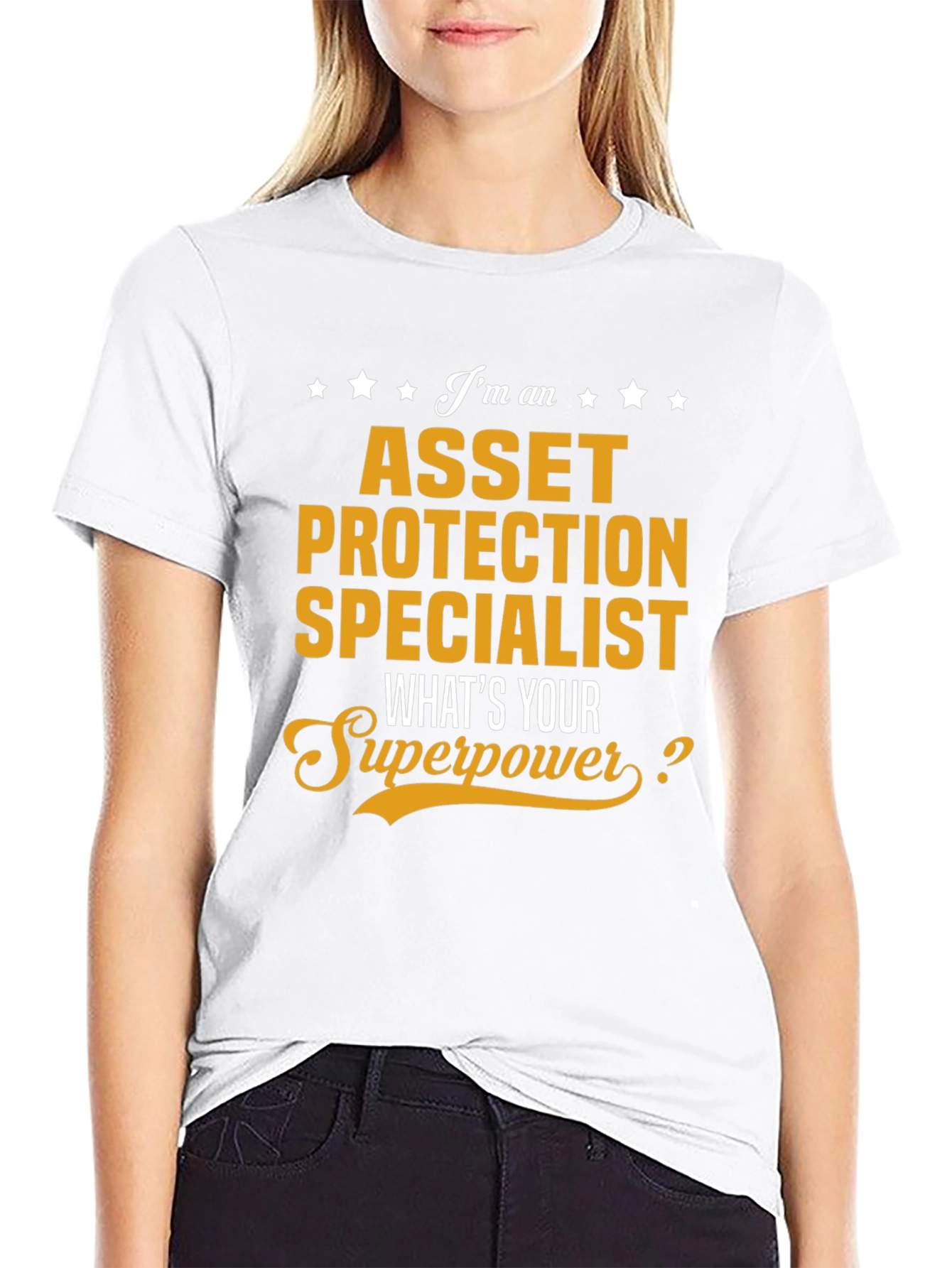 Asset Protection Specialist T-Shirt - Superpower Tee