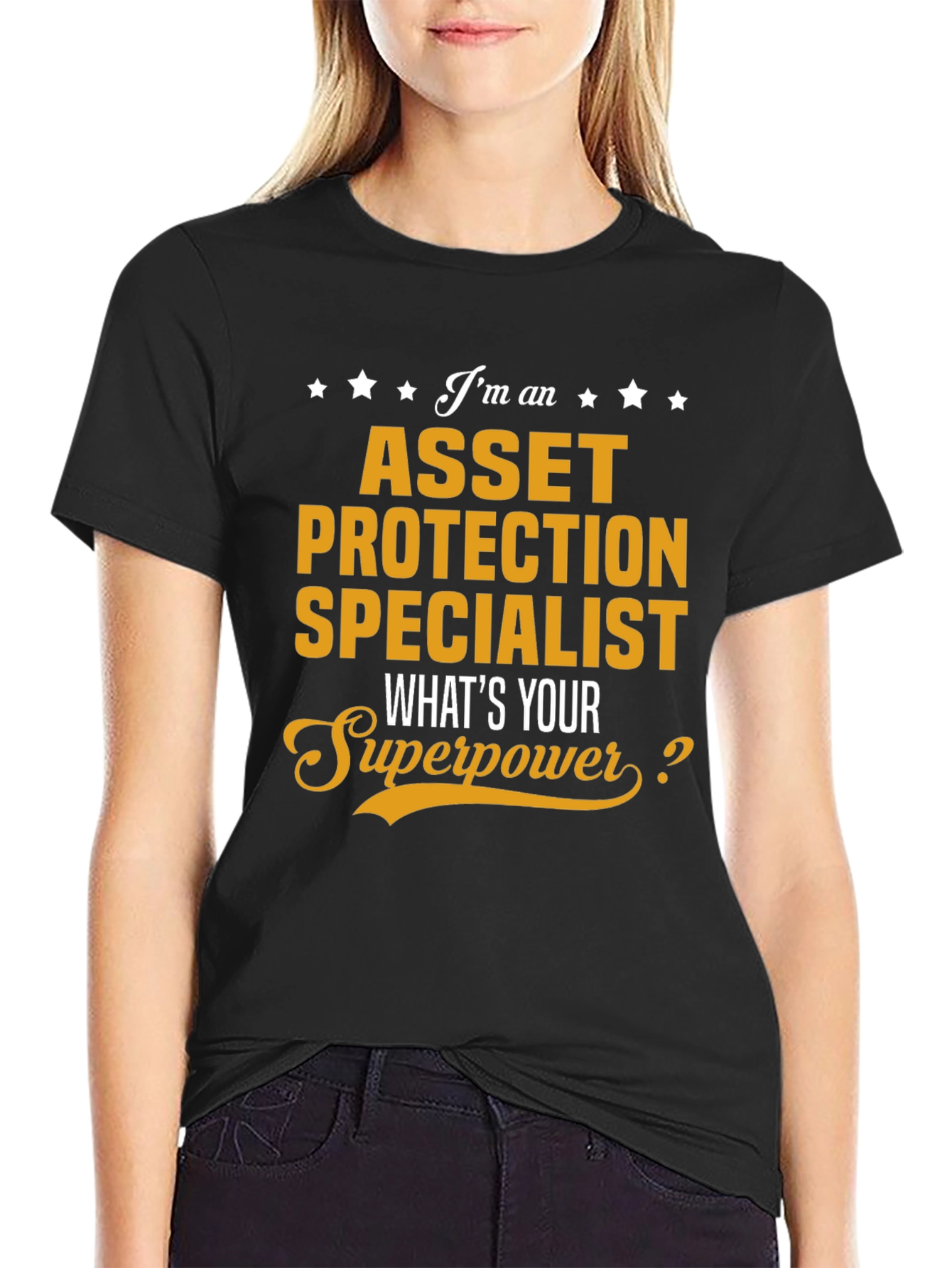 Asset Protection Specialist T-Shirt - Superpower Tee