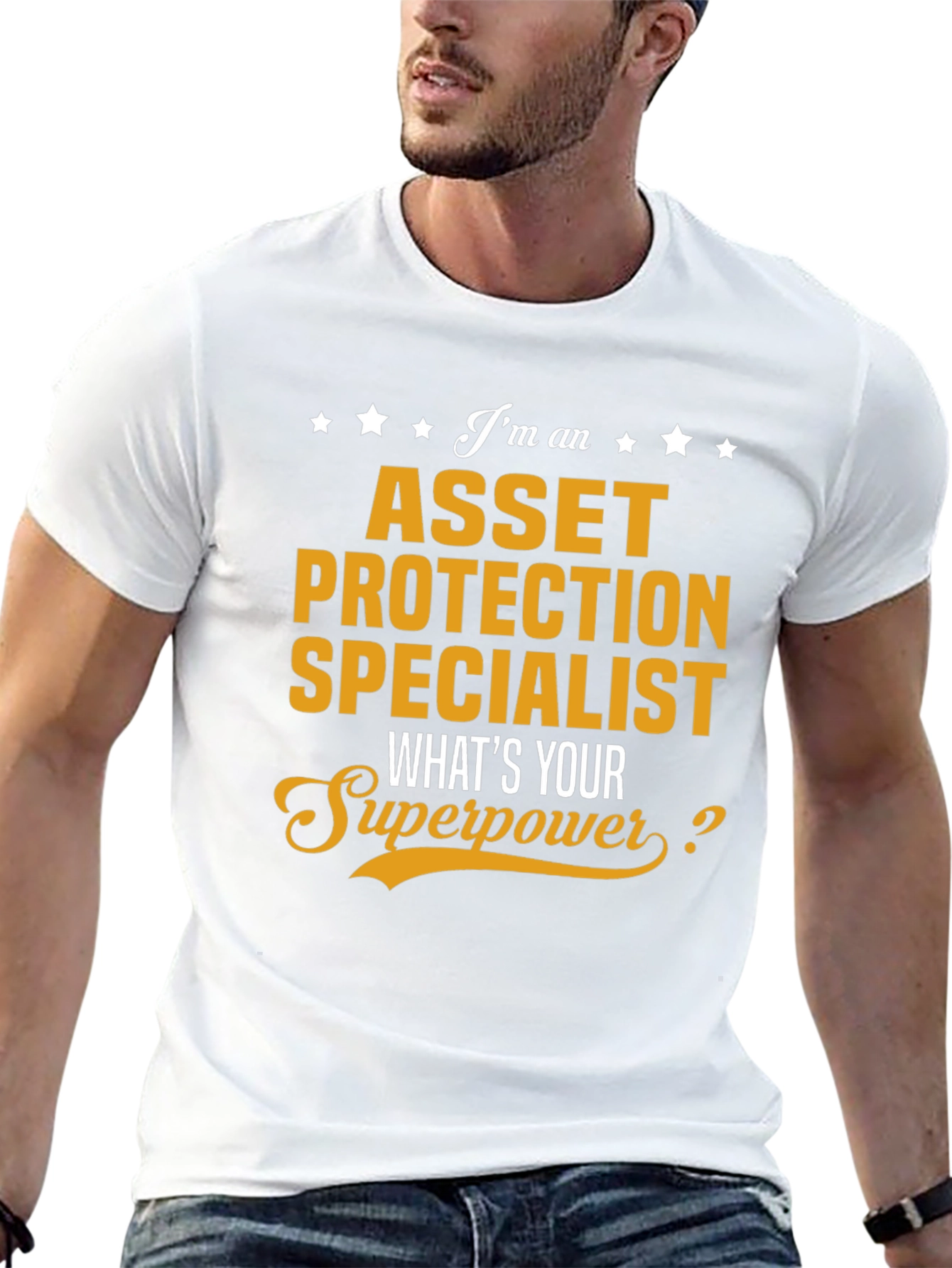 Asset Protection Specialist T-Shirt - Superpower Tee