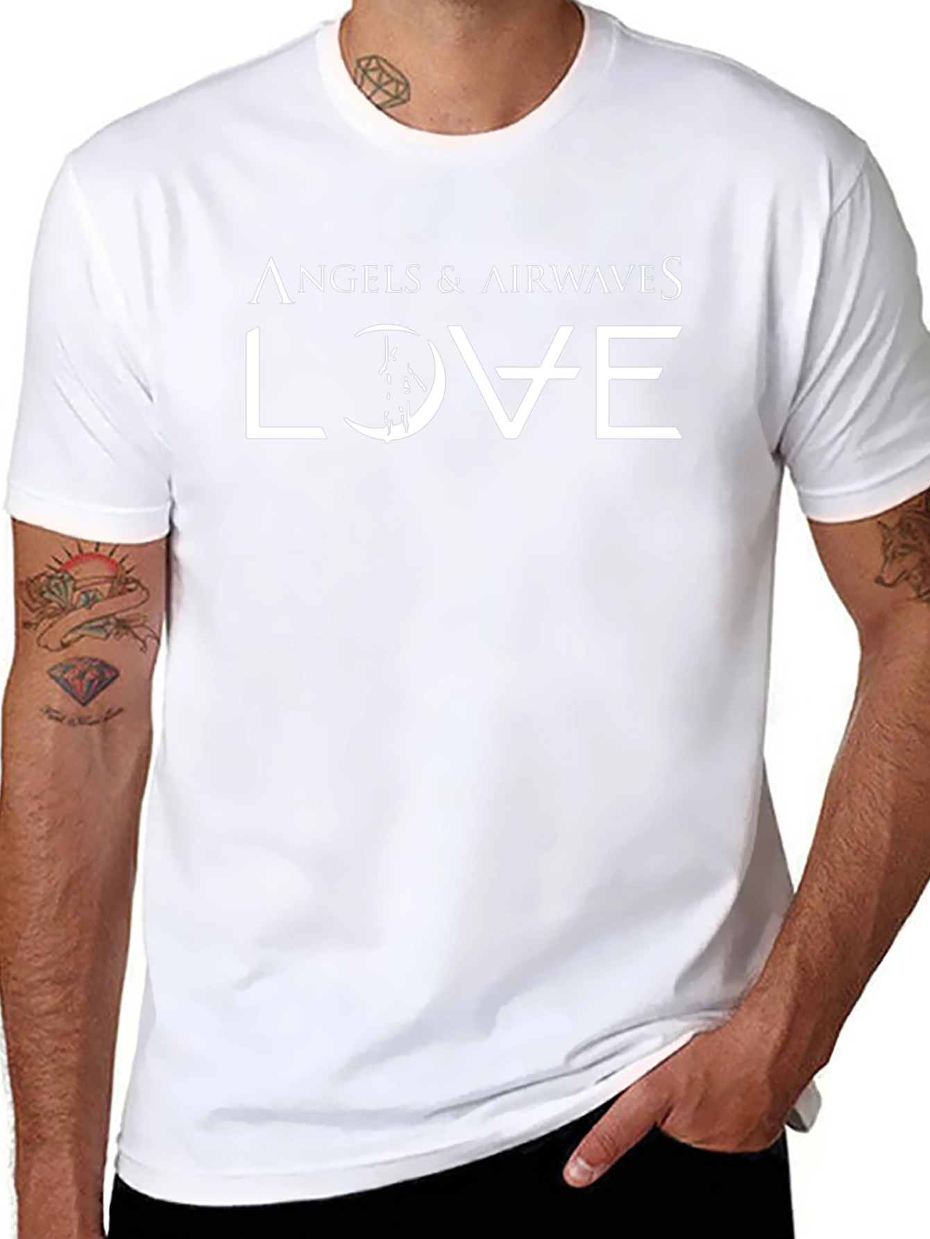 Angels & Airwaves LOVE Black T-Shirt