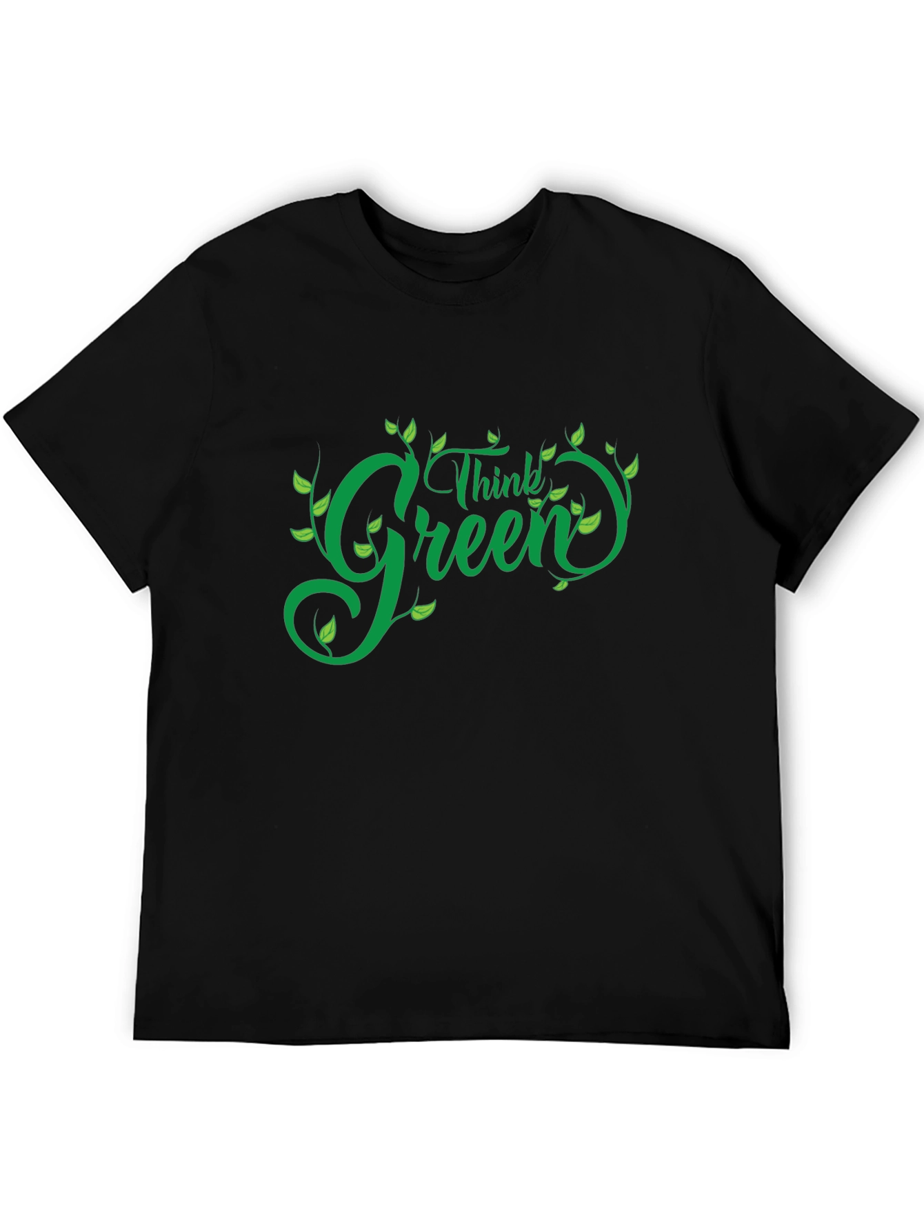 Think Green T-Shirt - Eco Friendly Design