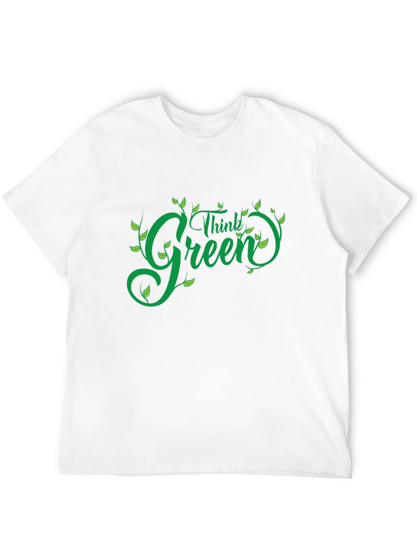 Think Green T-Shirt - Eco Friendly Design