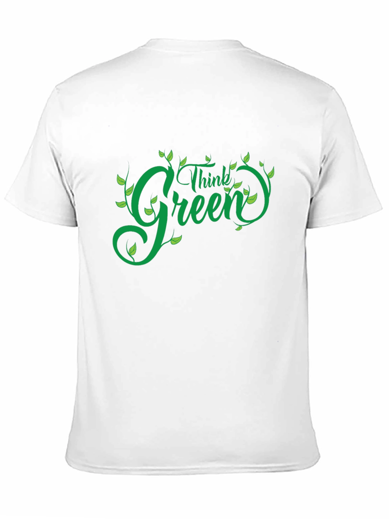 Think Green T-Shirt - Eco Friendly Design