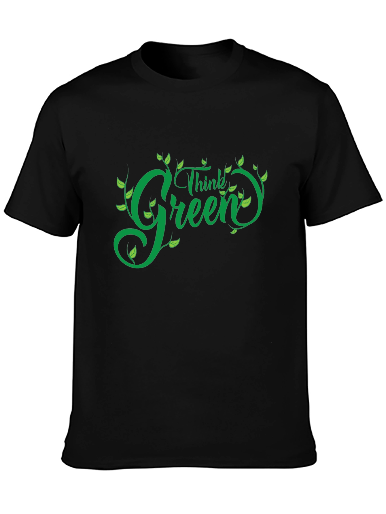 Think Green T-Shirt - Eco Friendly Design