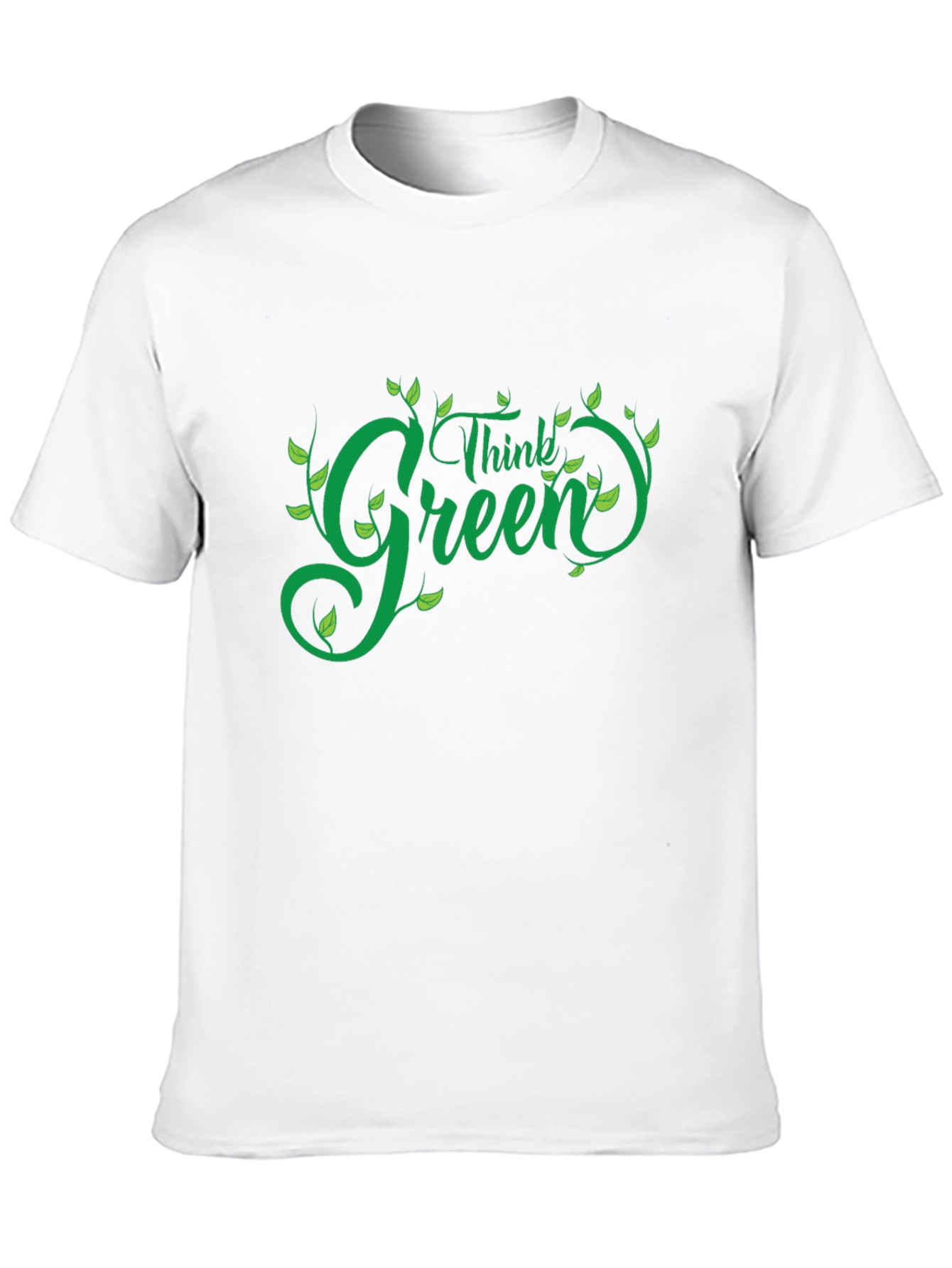 Think Green T-Shirt - Eco Friendly Design