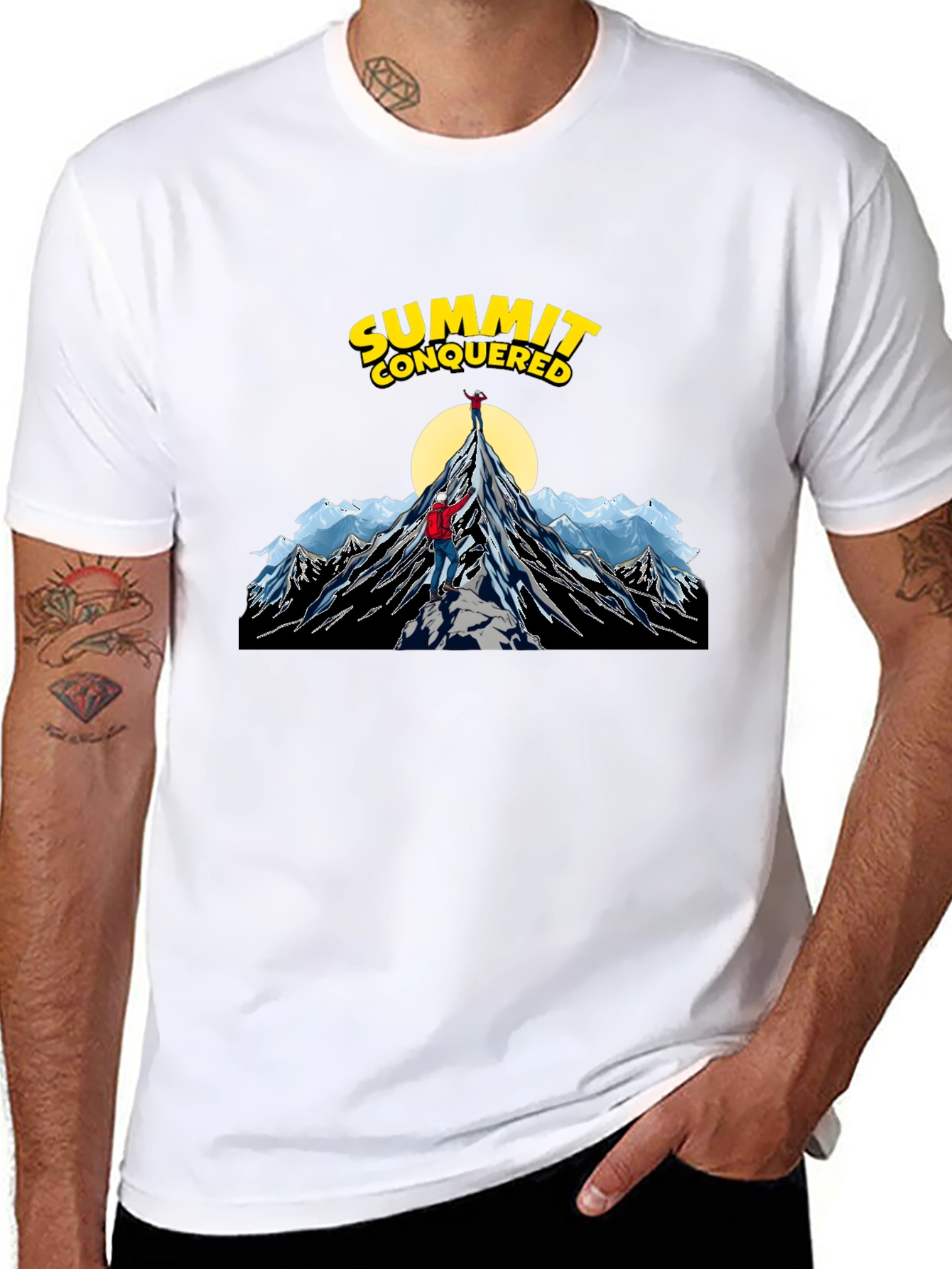 Summit Conquered Graphic T-Shirt