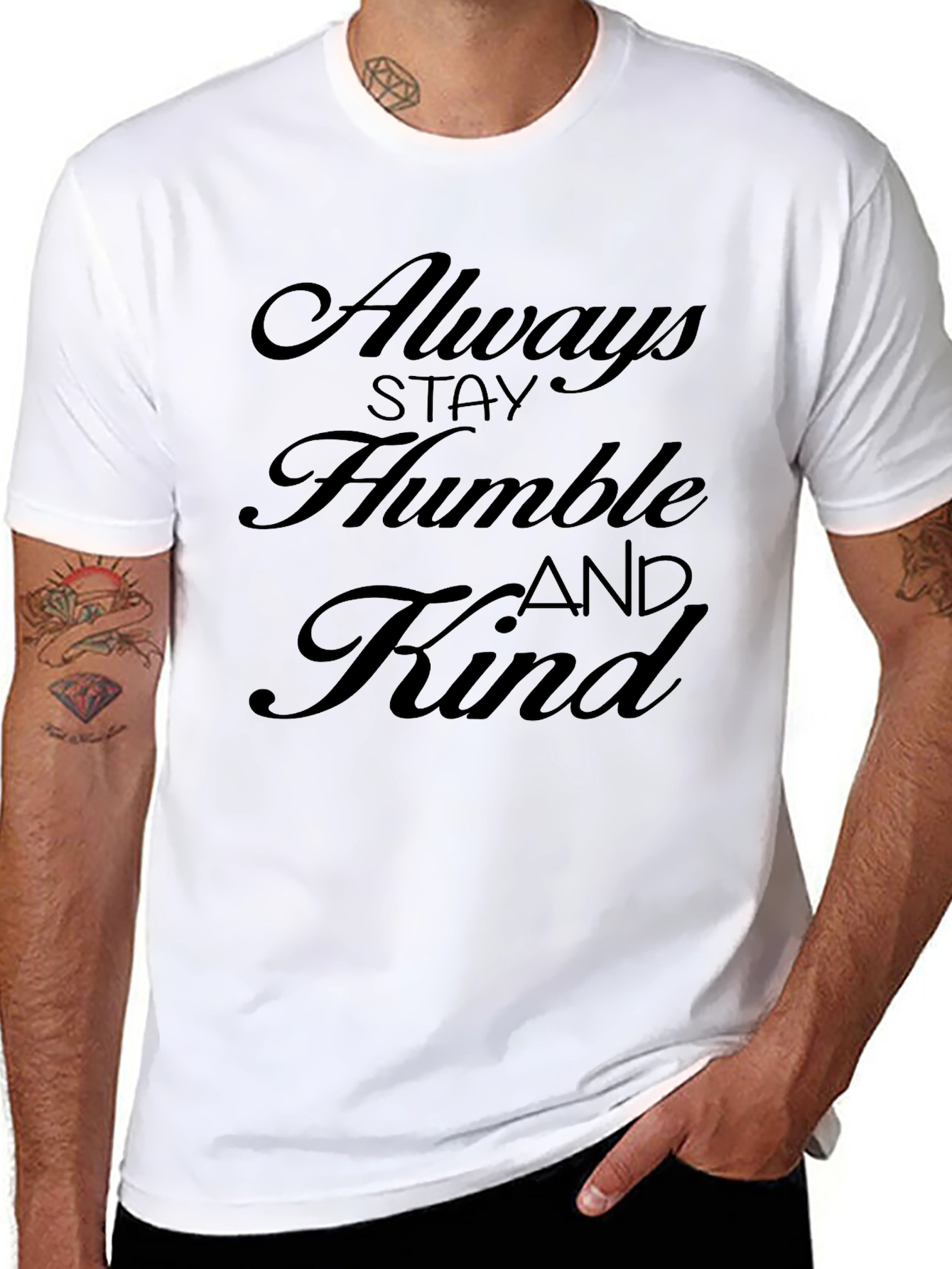 Always Stay Humble and Kind Graphic Tee
