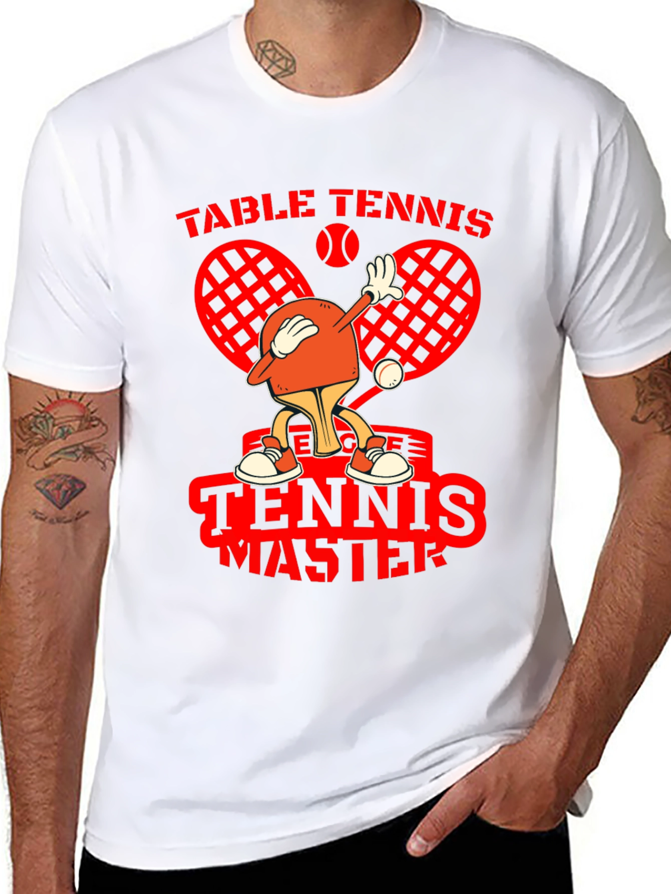 Table Tennis Master Graphic Tee