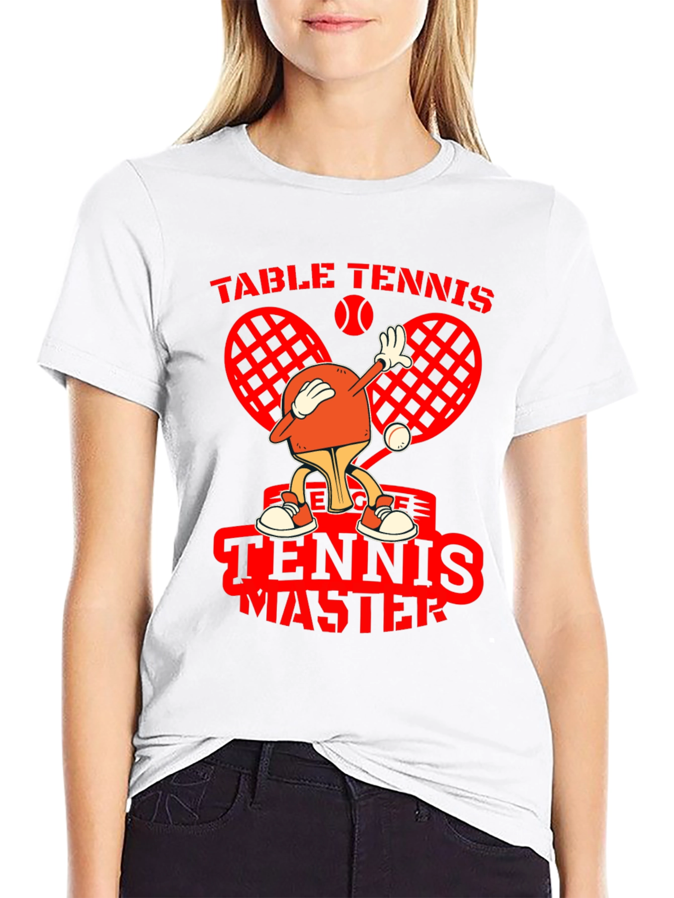 Table Tennis Master Graphic Tee