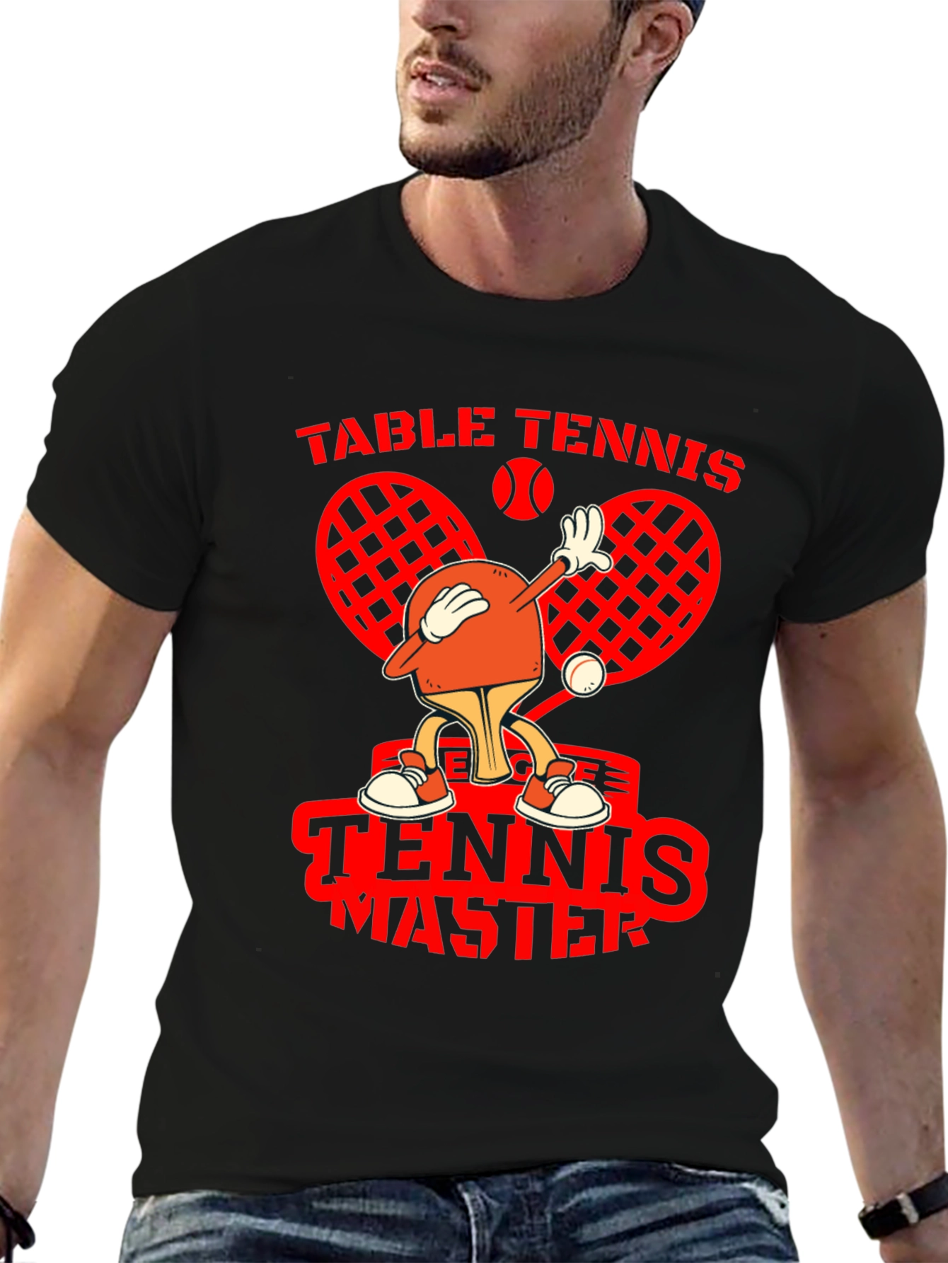 Table Tennis Master Graphic Tee