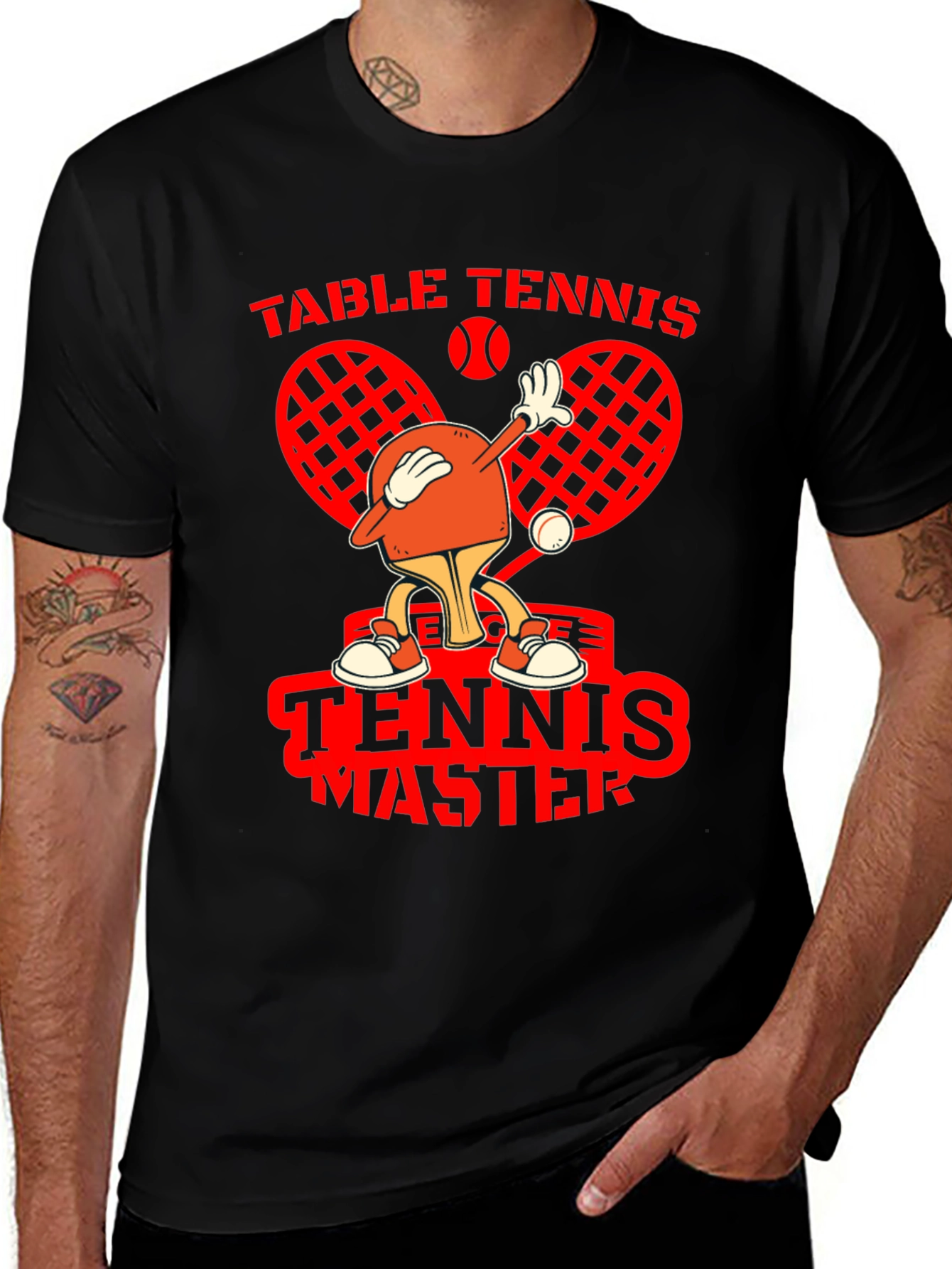 Table Tennis Master Graphic Tee