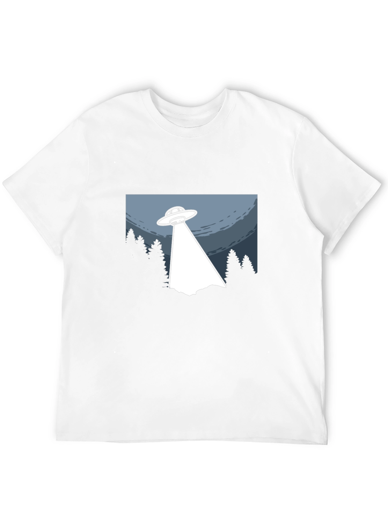UFO Abduction Graphic T-Shirt