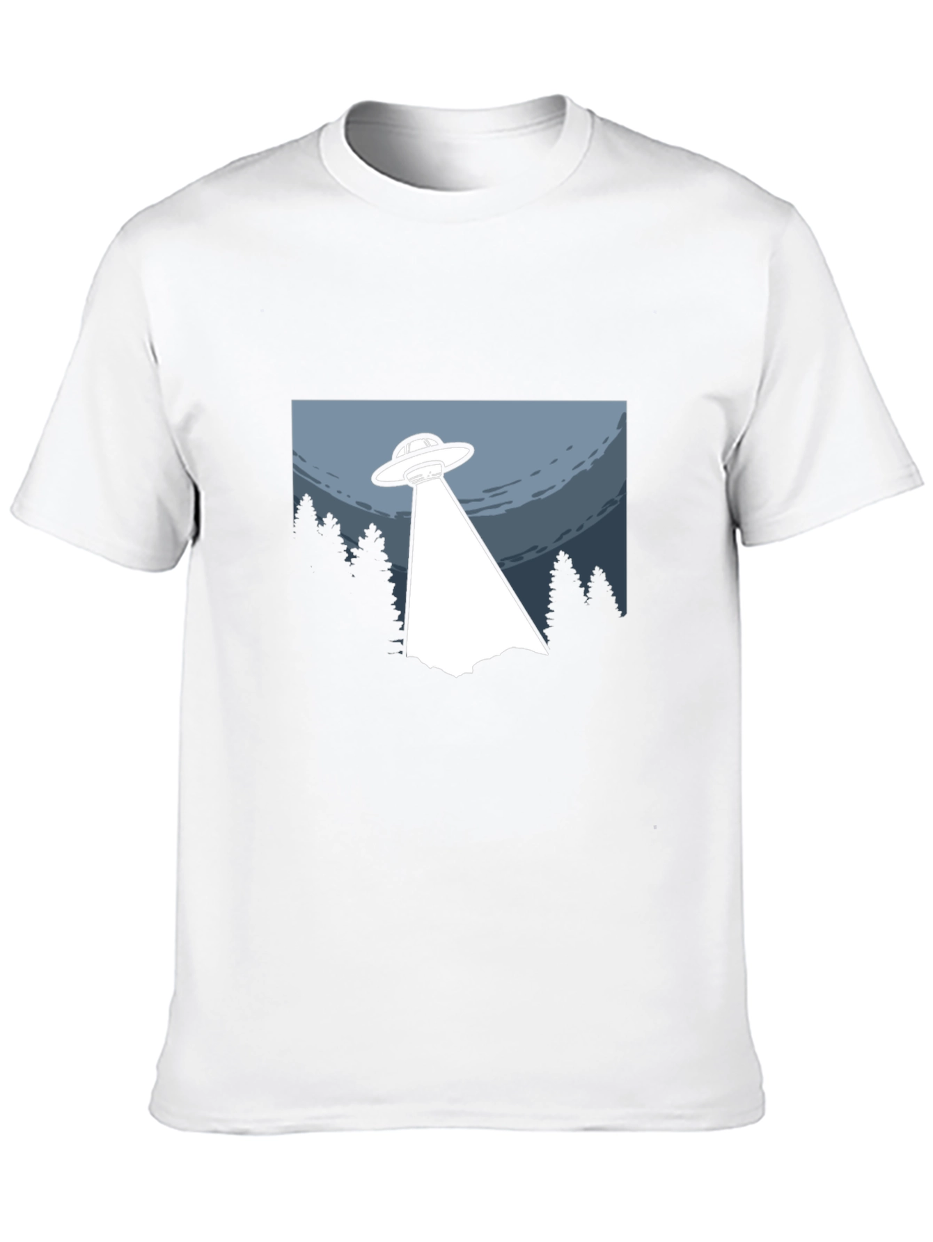 UFO Abduction Graphic T-Shirt