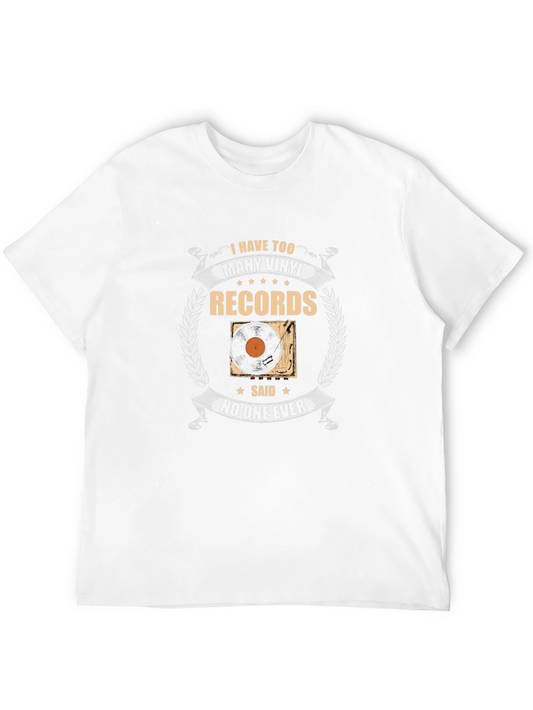 Vinyl Records T-Shirt - Funny Music Lover Tee